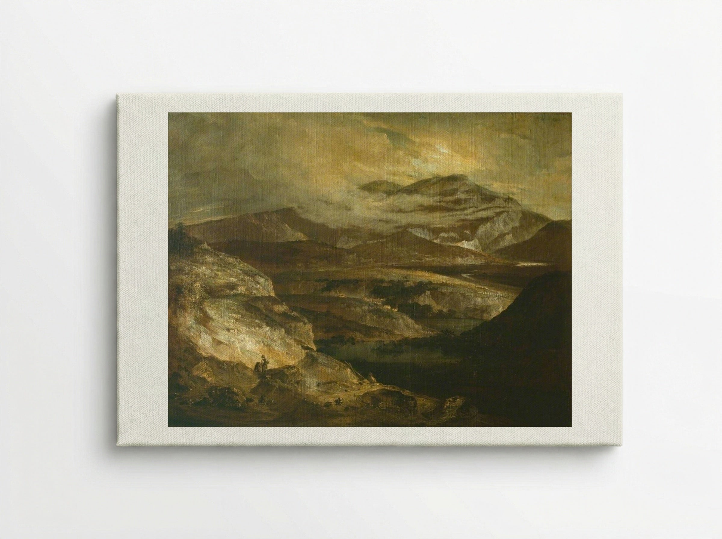 Slate Quarries - John Crome - Canvas