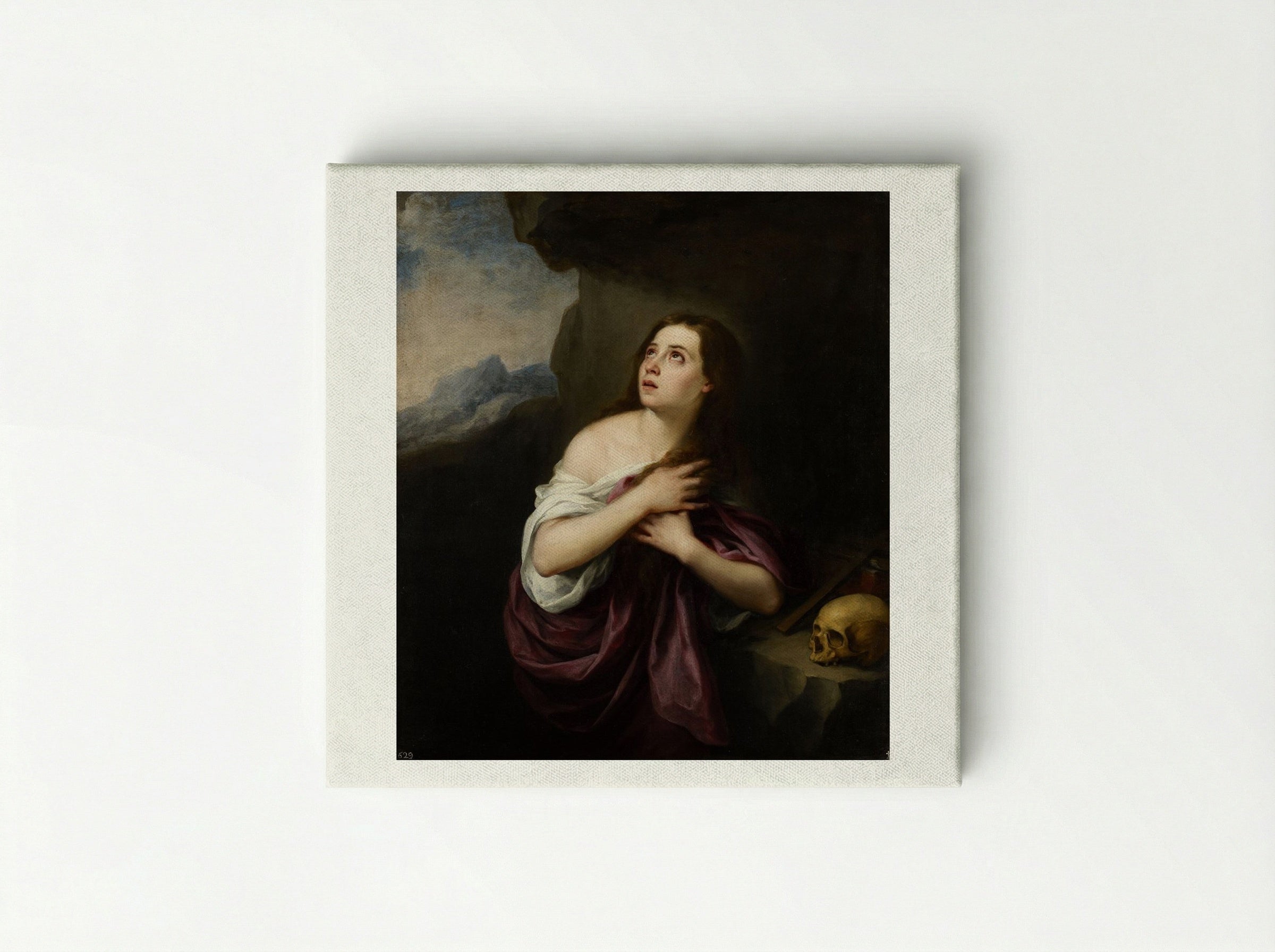 Penitent Magdalene - Bartolomé Esteban Murillo - Canvas