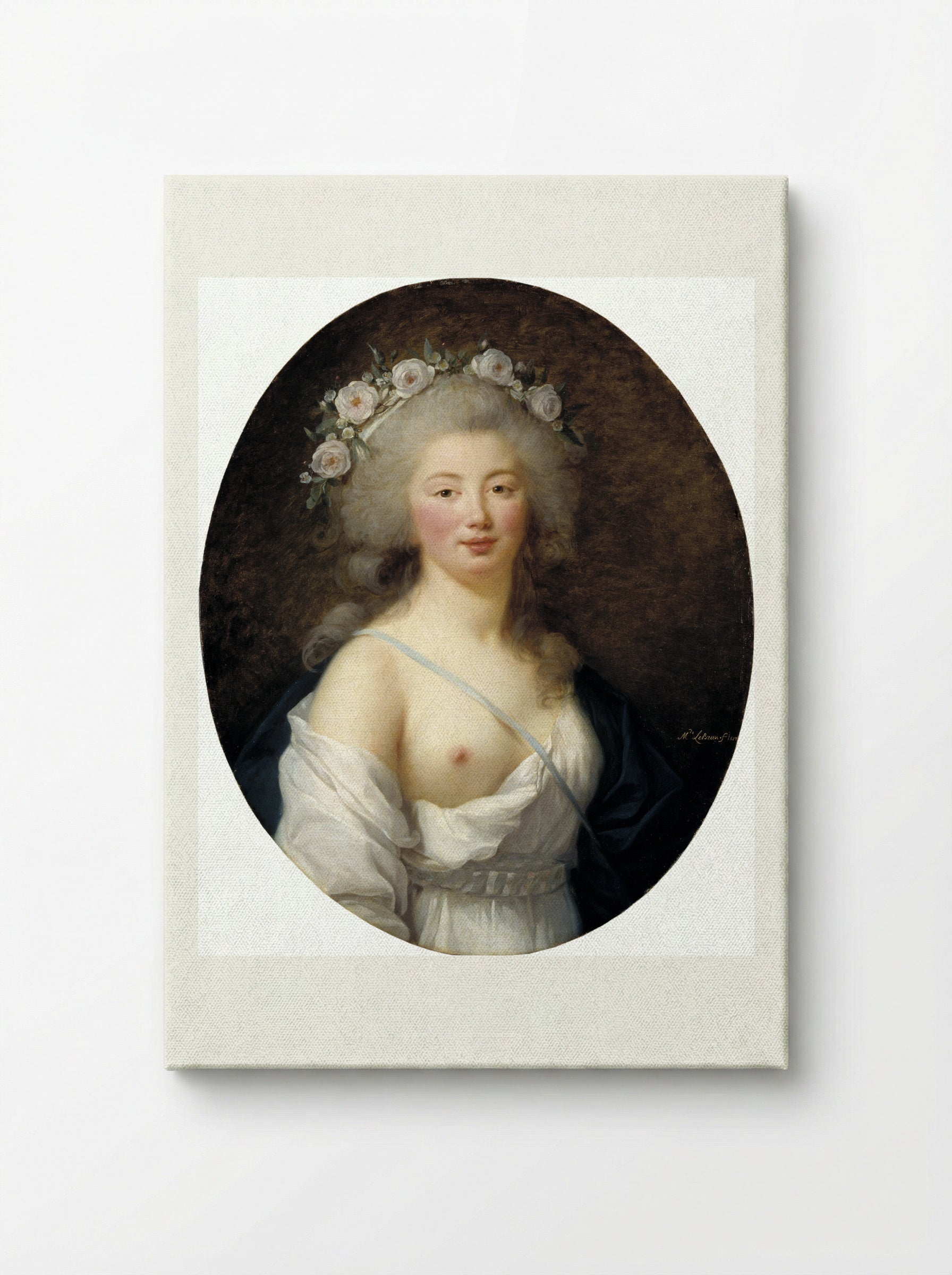Portrait of a Young Woman - Louise Elisabeth Vigée Le Brun - Canvas
