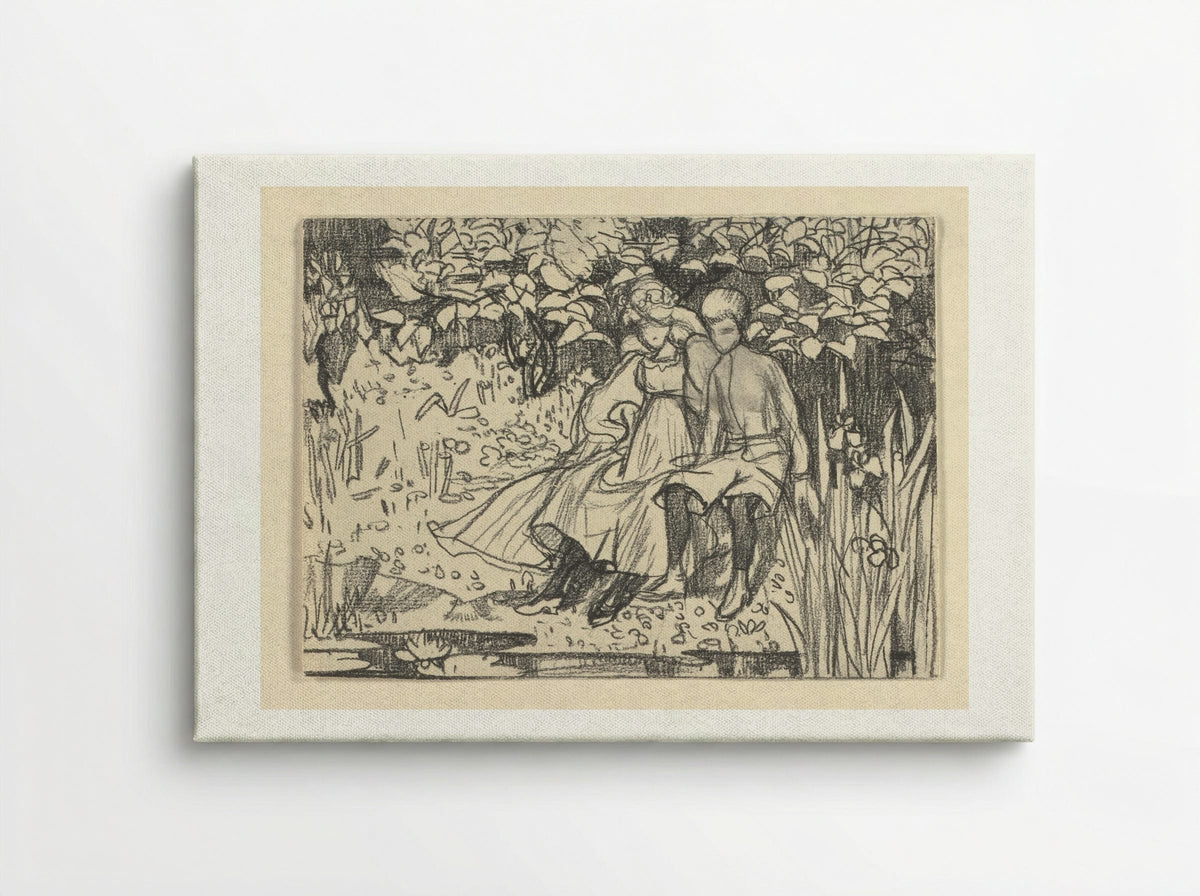 Johannes en Windekind - Edzard Koning - Canvas