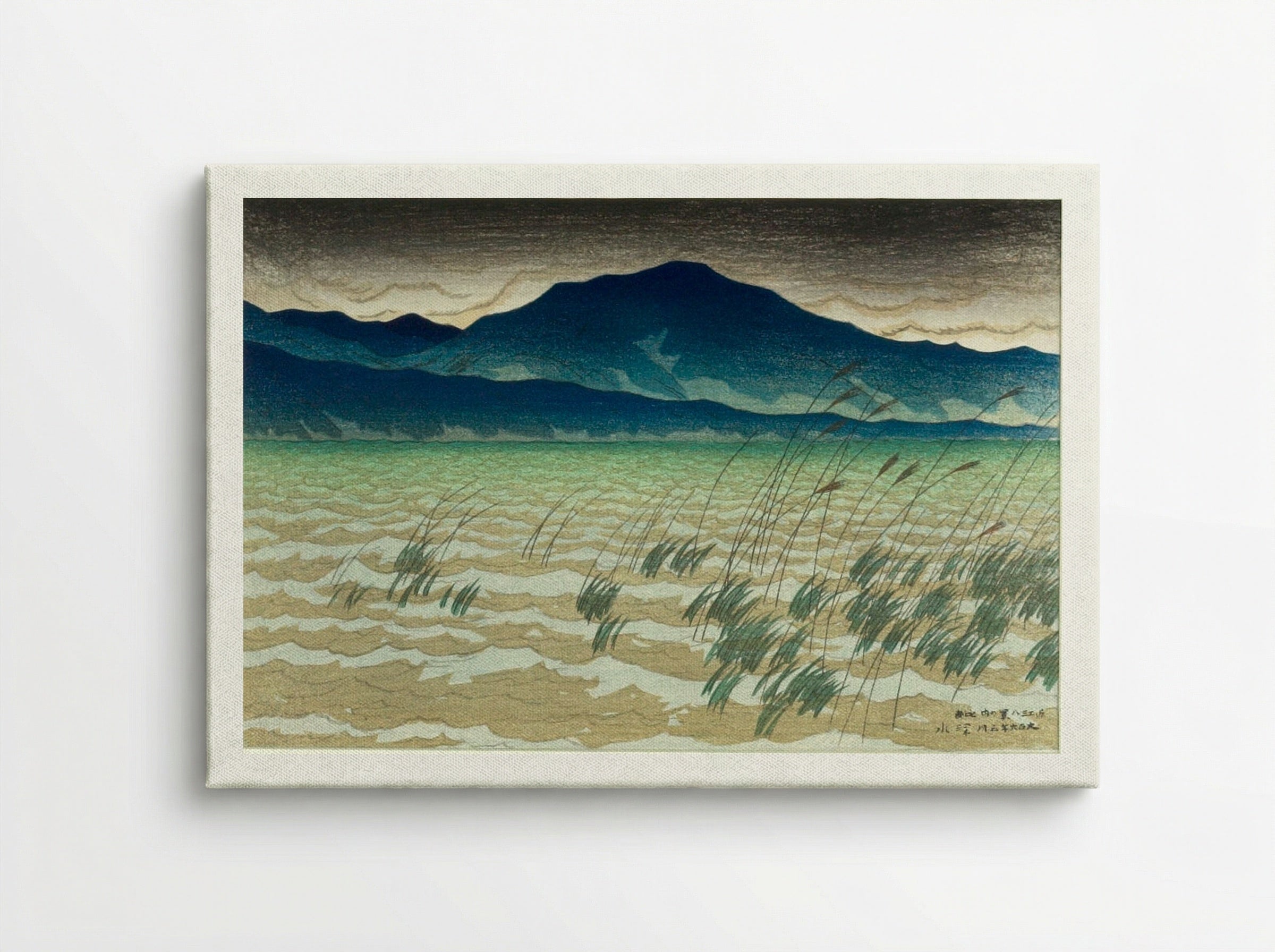 Hira, from the series Eight Views of Lake Biwa - Itō Shinsui - Canvas
