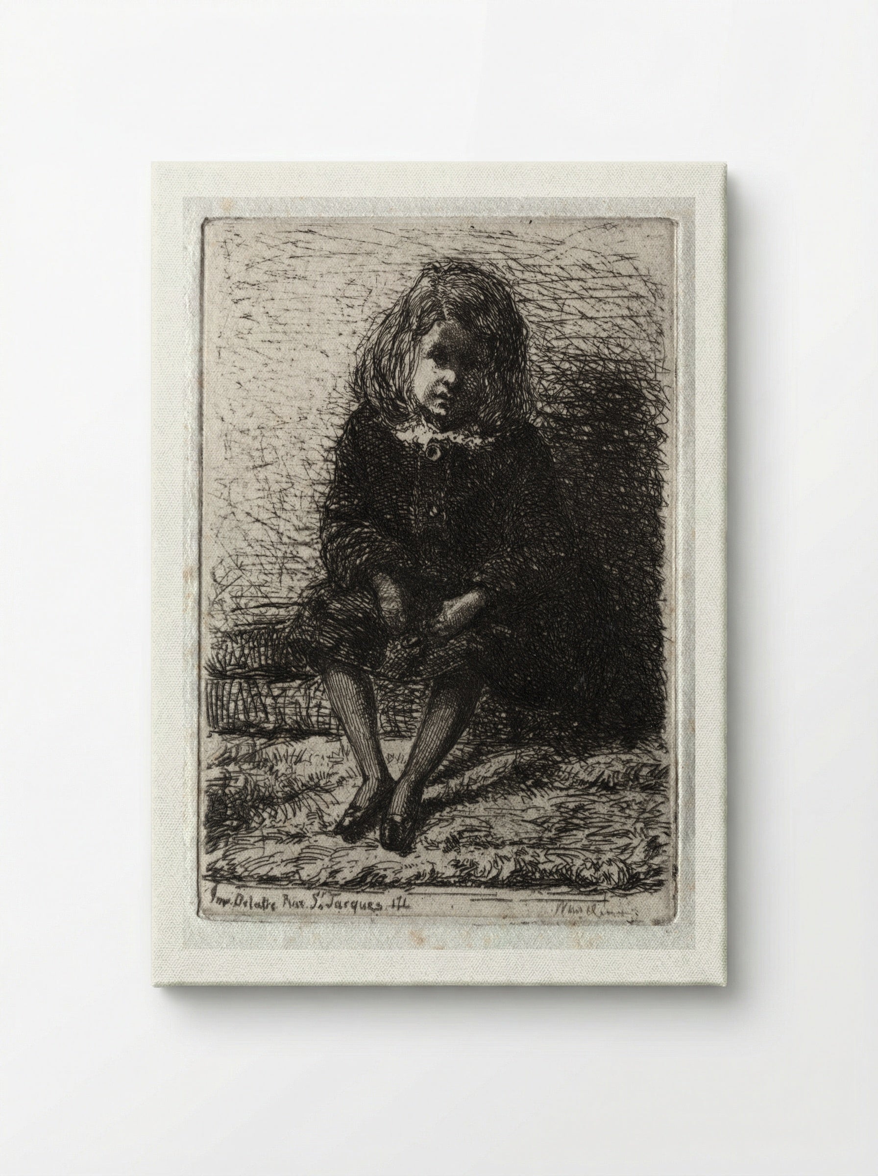 Annie Haden - James McNeill Whistler - Canvas