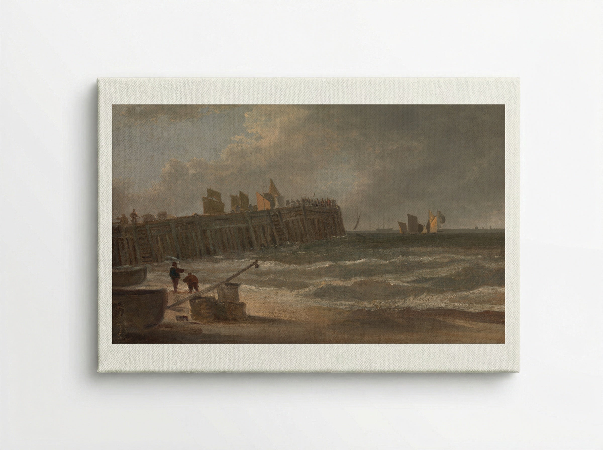 Yarmouth Jetty - John Crome - Canvas
