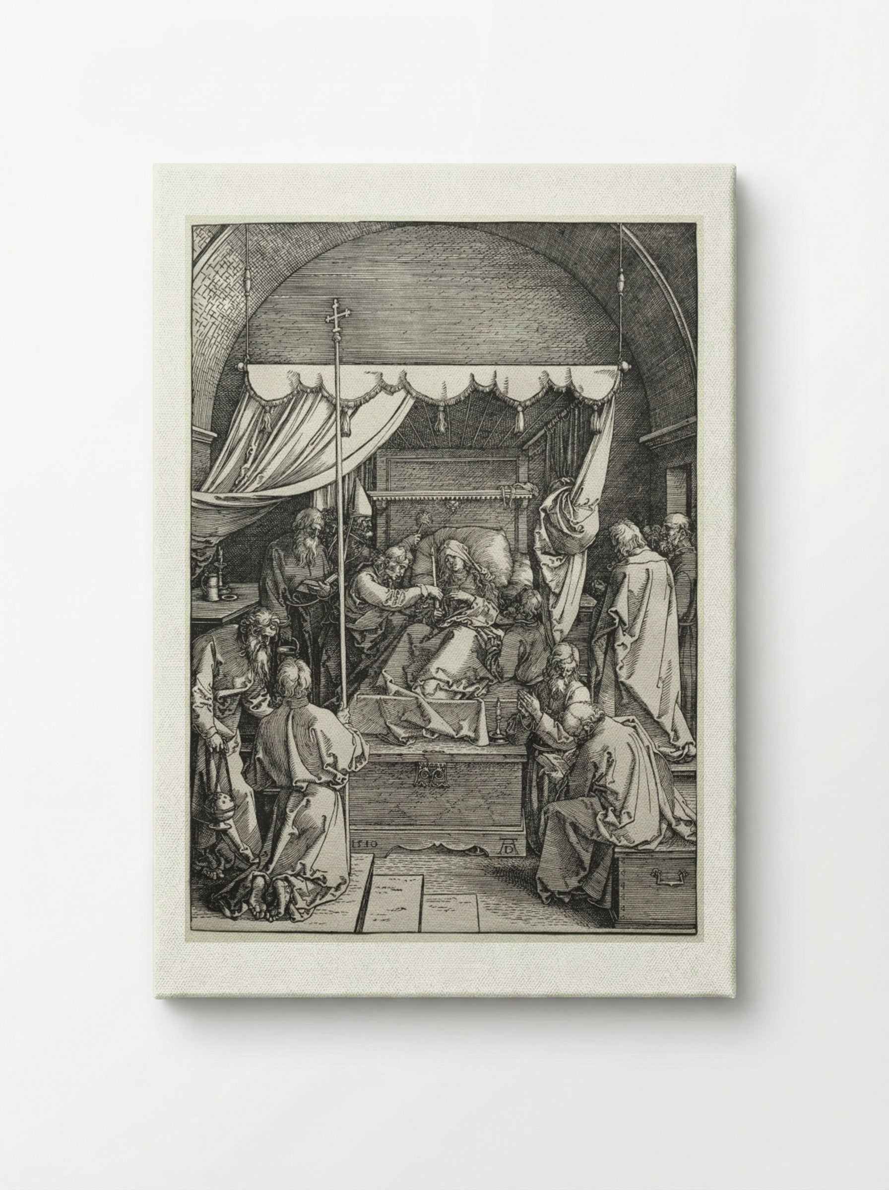The Death of the Virgin - Albrecht Dürer - Canvas