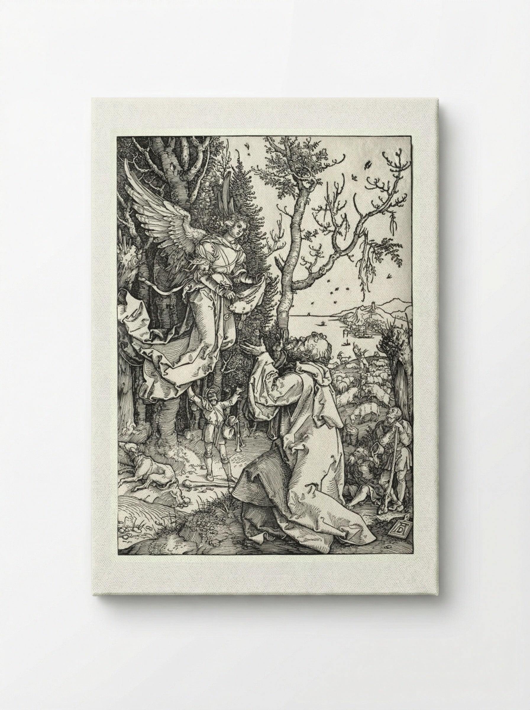 Joachim and the Angel - Albrecht Dürer - Canvas