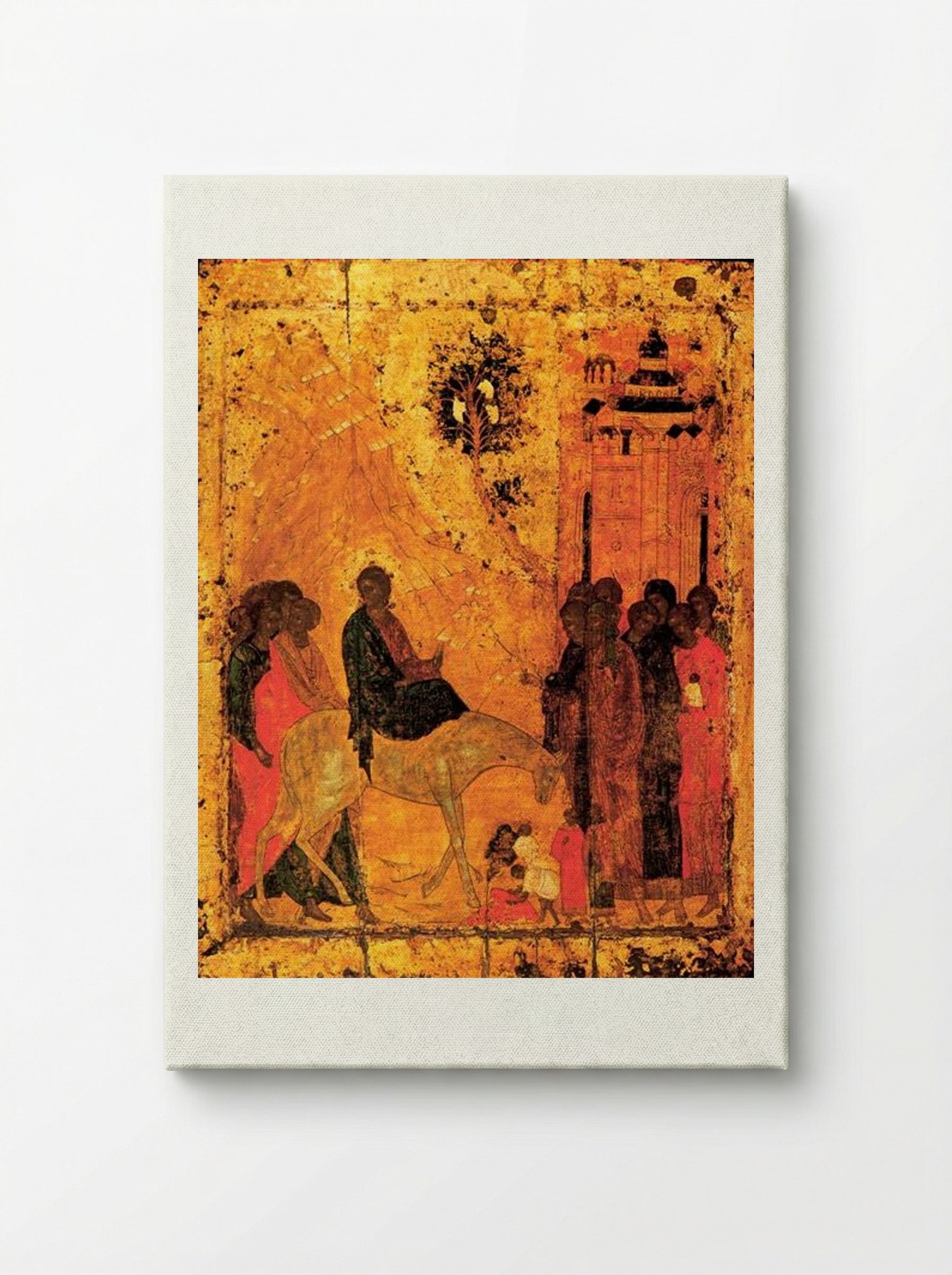 Entry into Jerusalem - Andrei Rublev - Canvas