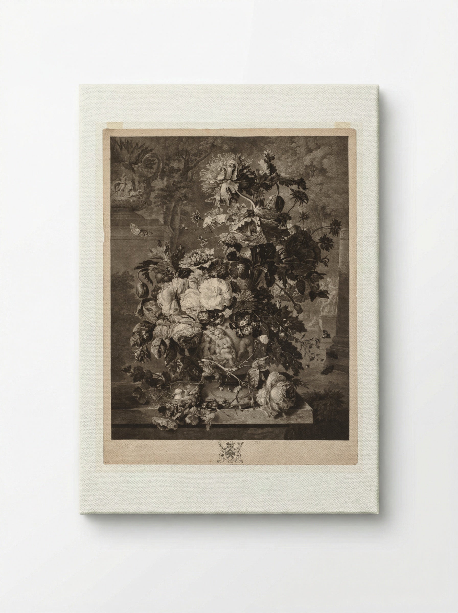 Flower Piece - Richard Earlom - Canvas