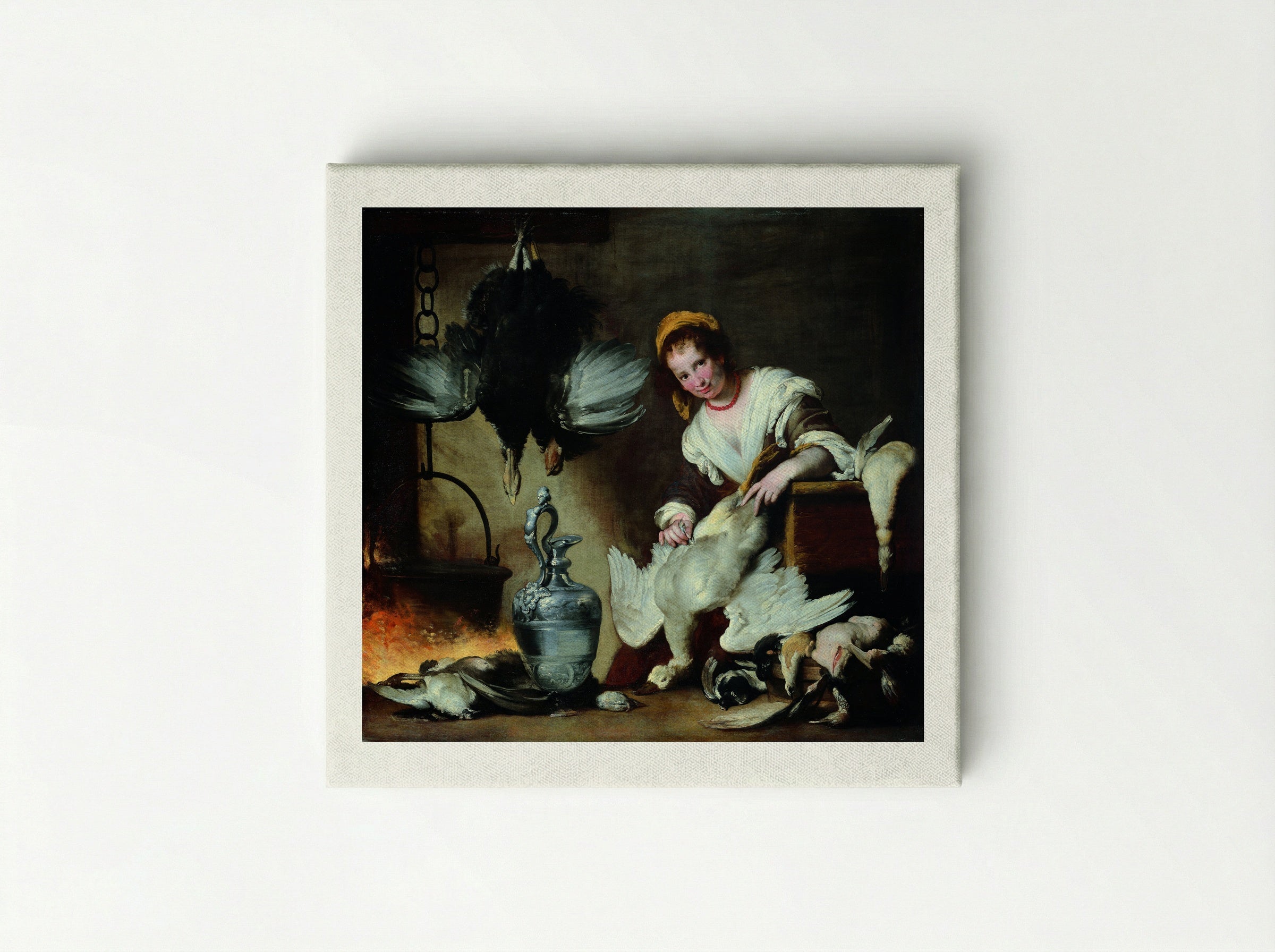 The Cook - Bernardo Strozzi - Canvas