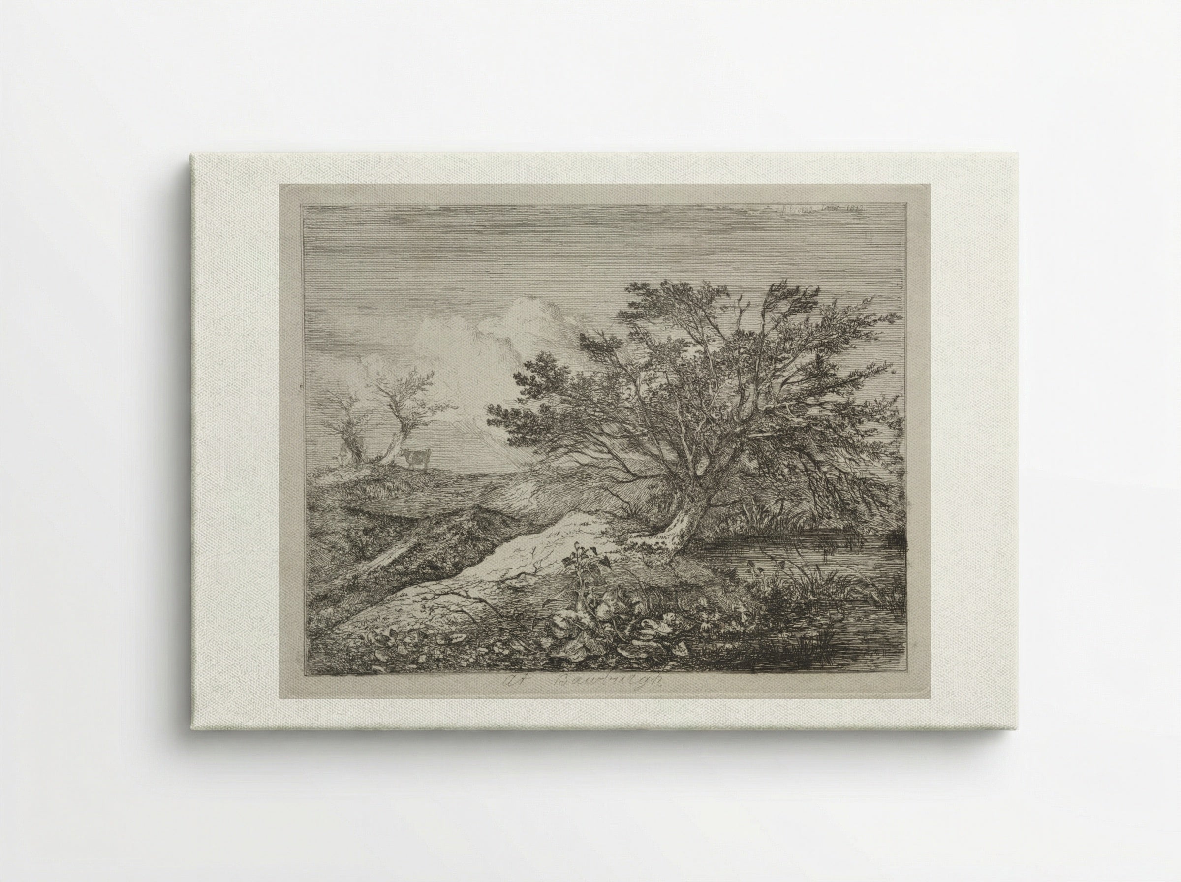 At Bawburgh - John Crome - Canvas