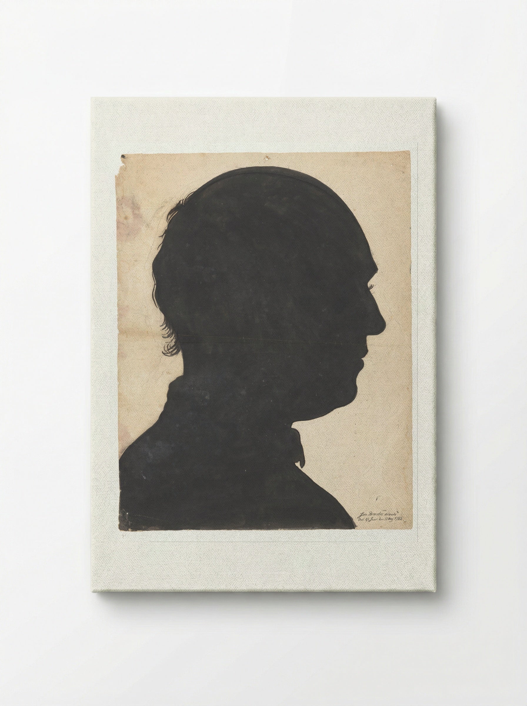Portret van een Boeginees - Jan Brandes - Canvas
