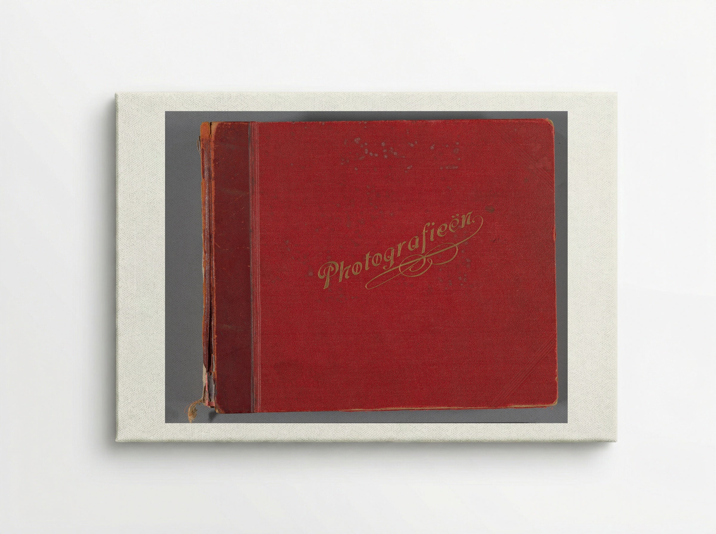 Untitled (Photo Album Cover, 1938-1939) - Eva Charlotte Pennink-Boelen - Canvas