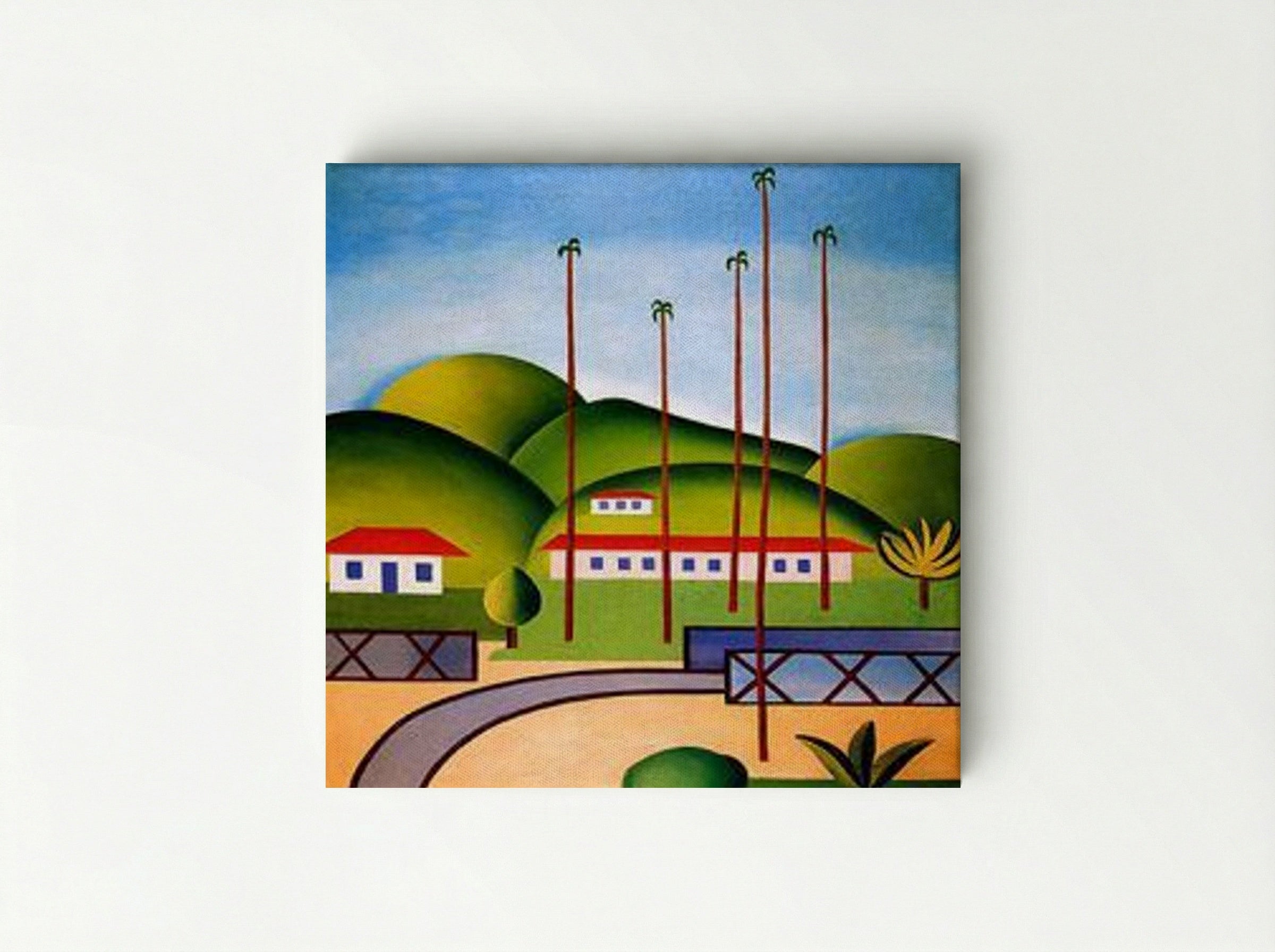 Cityscape - Tarsila do Amaral - Canvas