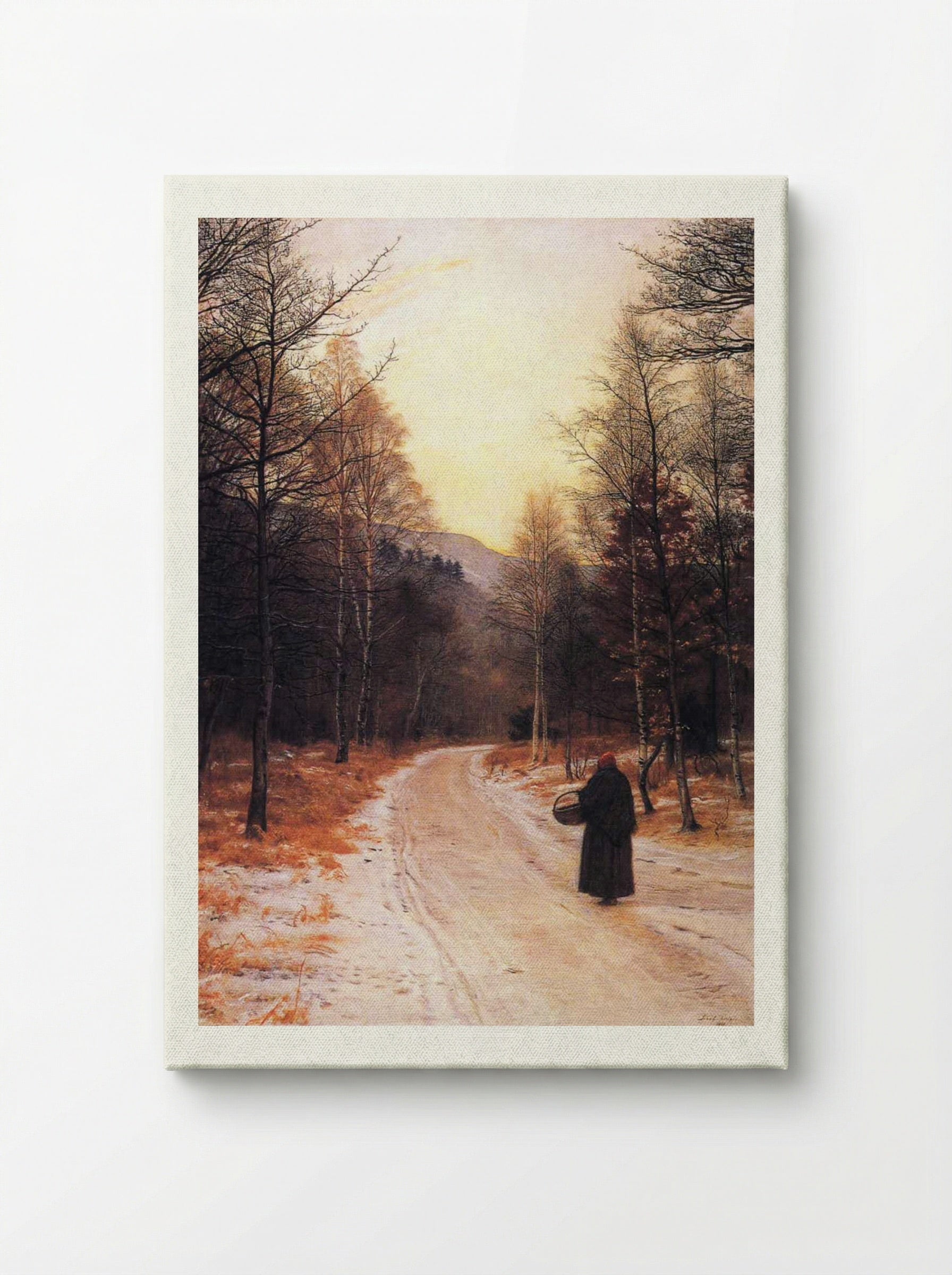 Glen Birnam - John Everett Millais - Canvas