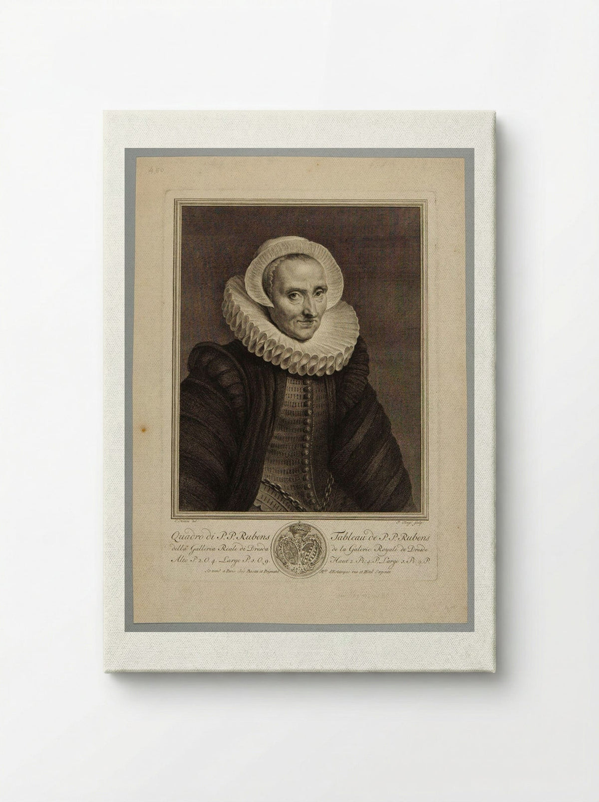 A Woman (After Peter Paul Rubens) - Pieter Tanjé - Canvas