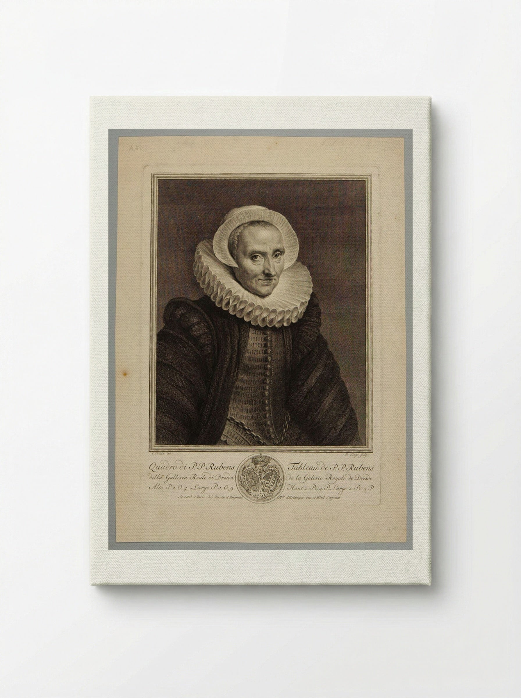 A Woman (After Peter Paul Rubens) - Pieter Tanjé - Canvas