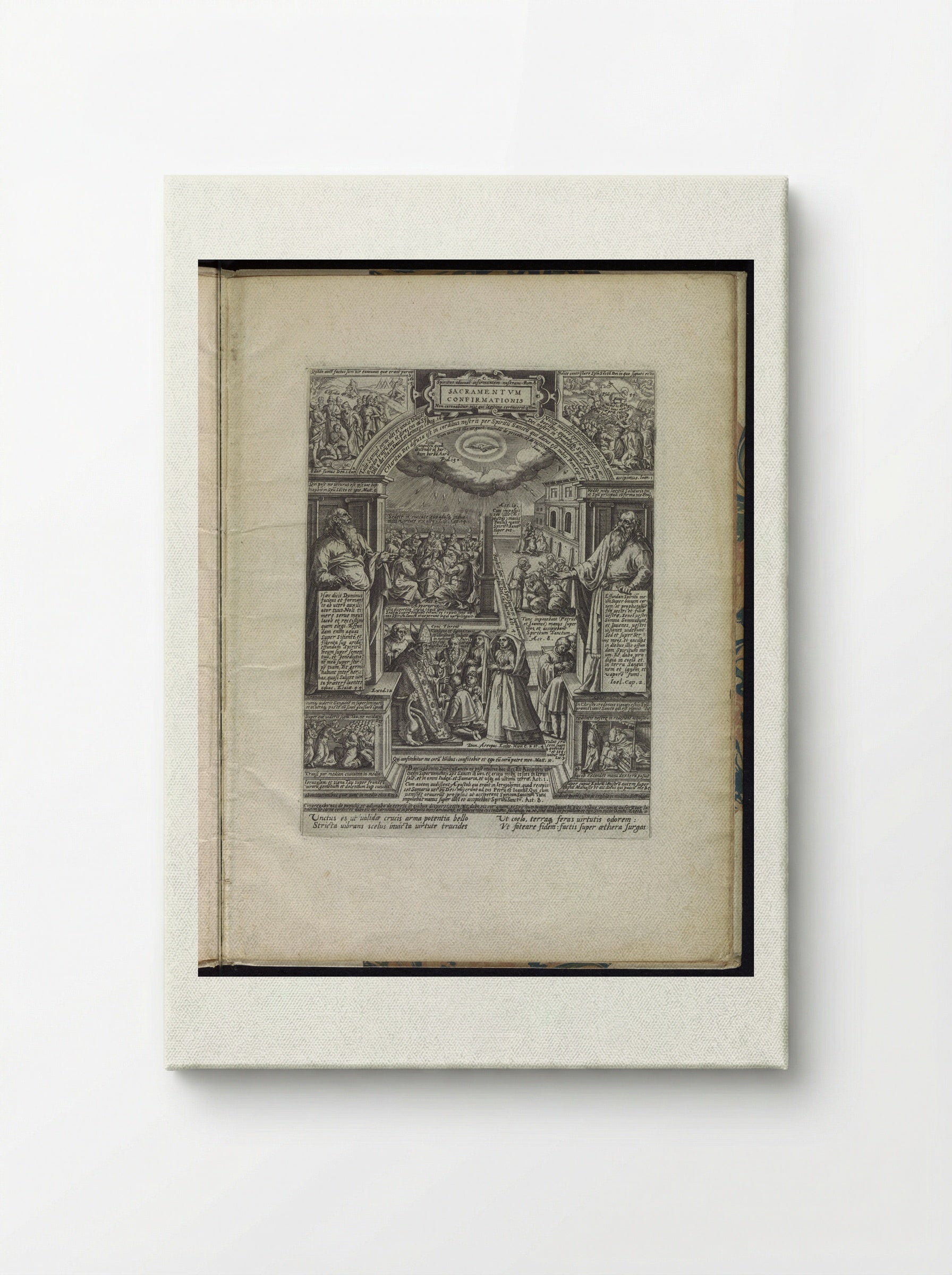 Sacramentum Confirmationis - Philips Galle - Canvas