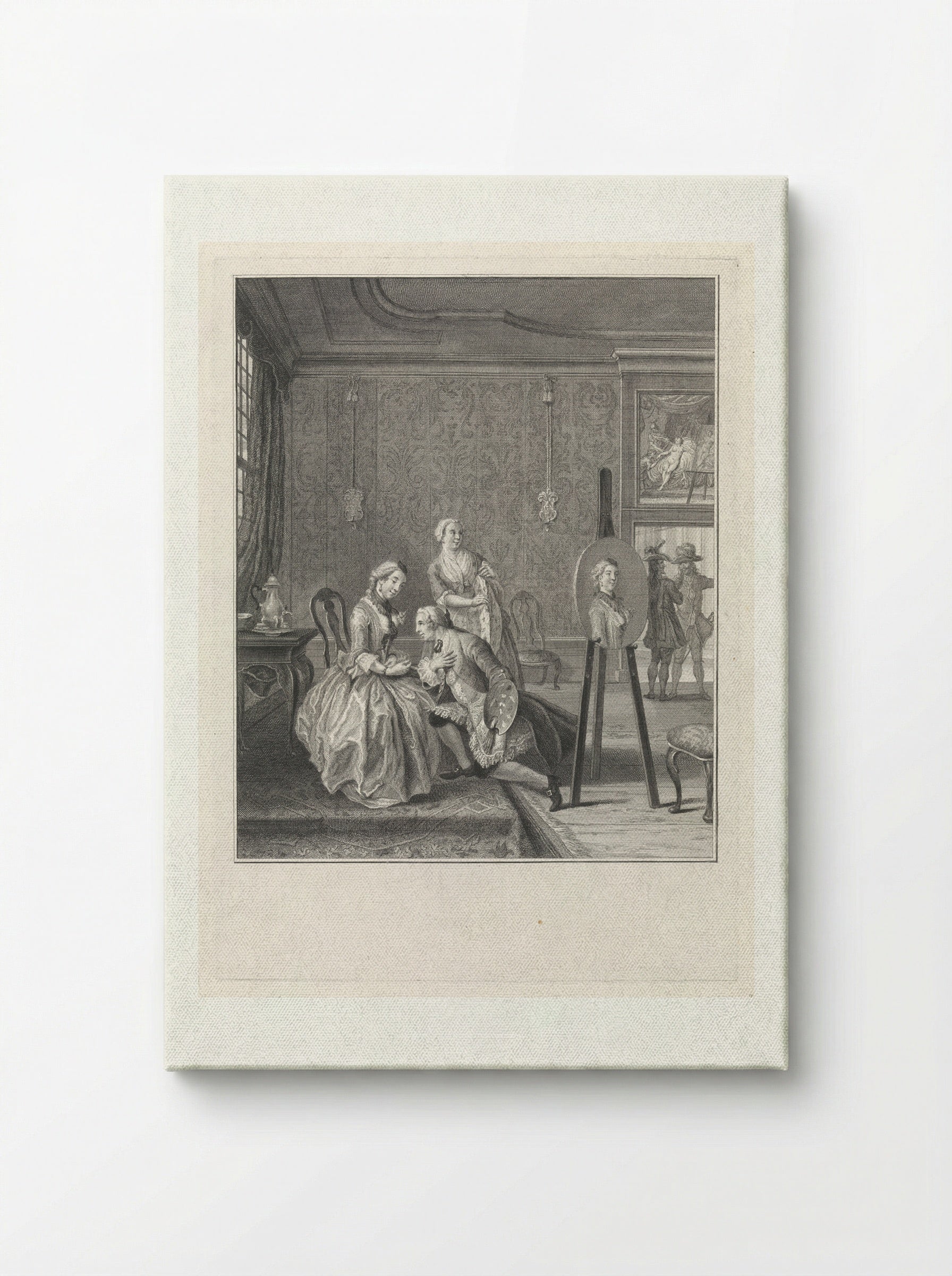 De schilder door liefde - Pieter Tanjé - Canvas