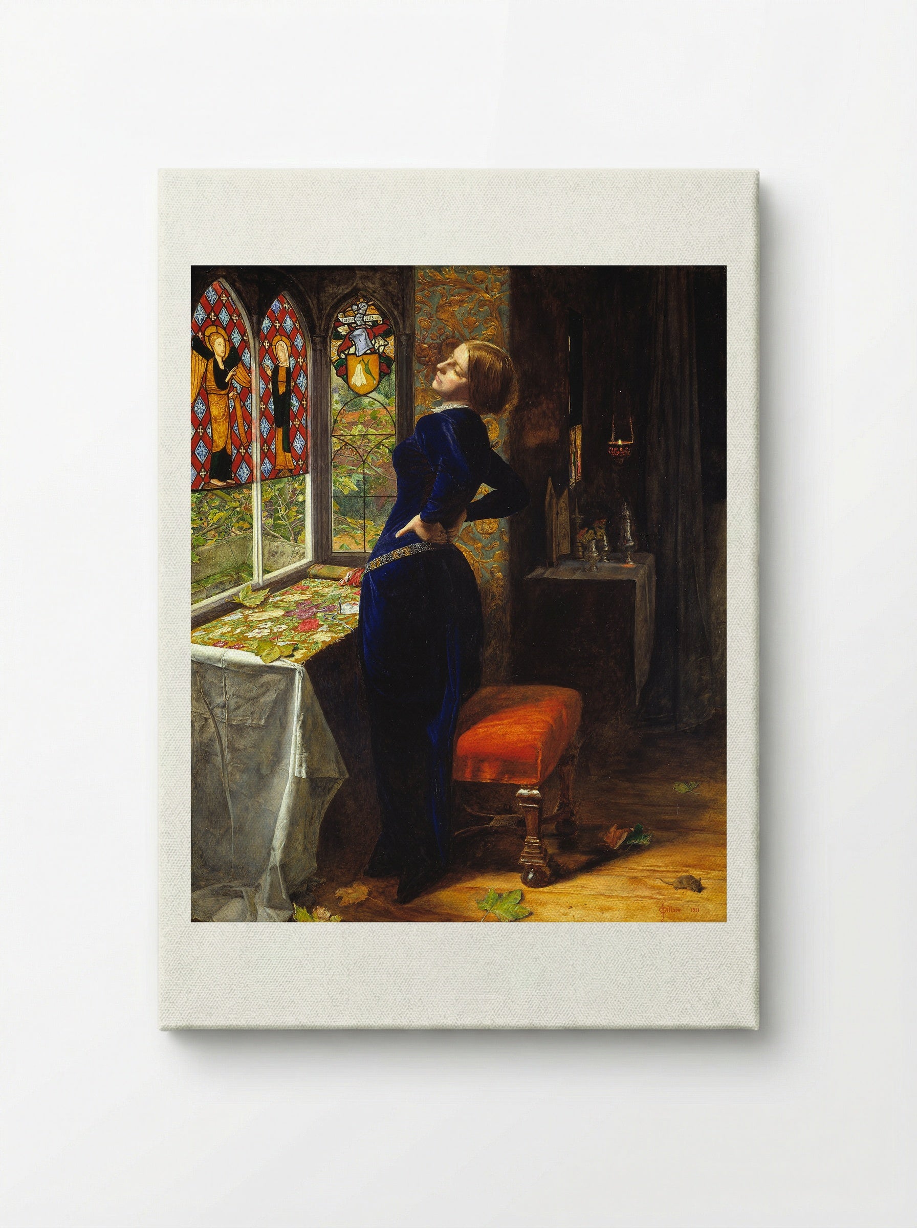 Mariana - John Everett Millais - Canvas
