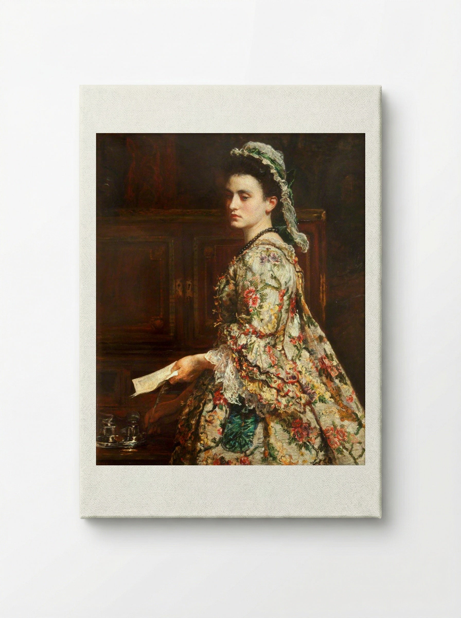 Vanessa - John Everett Millais - Canvas