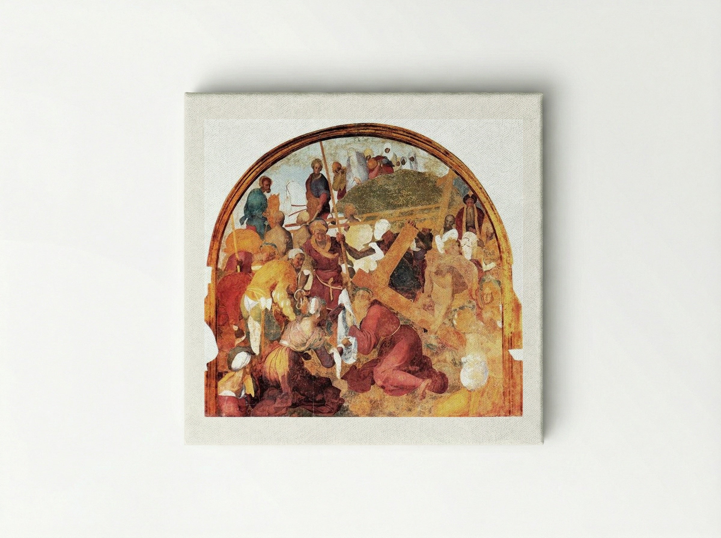 The Ascent to Calvary - Jacopo Pontormo - Canvas