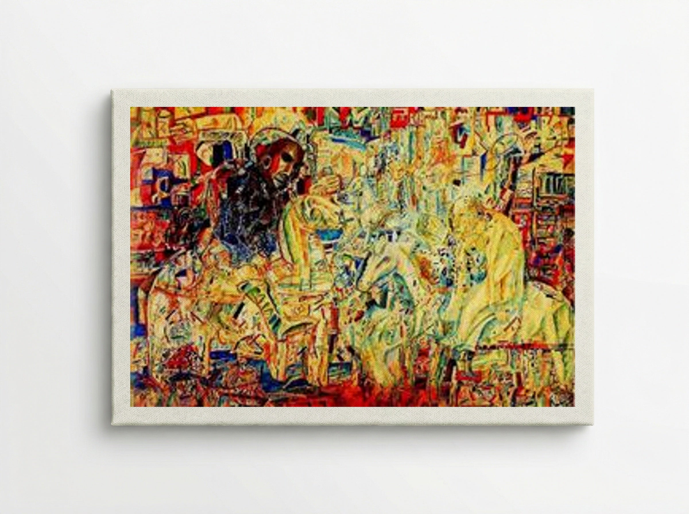 Horsemen - Pavel Filonov - Canvas