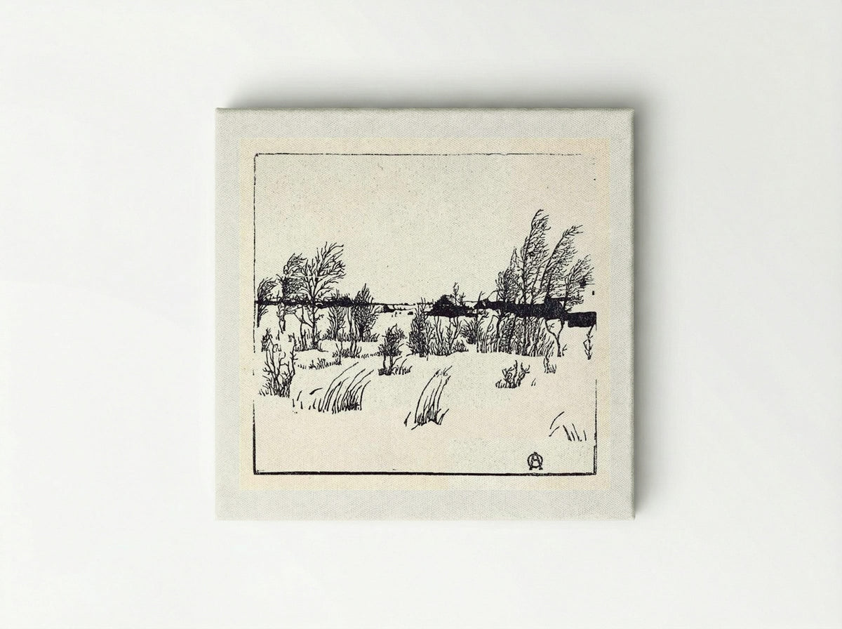 Winter - Anna Ostroumova-Lebedeva - Canvas