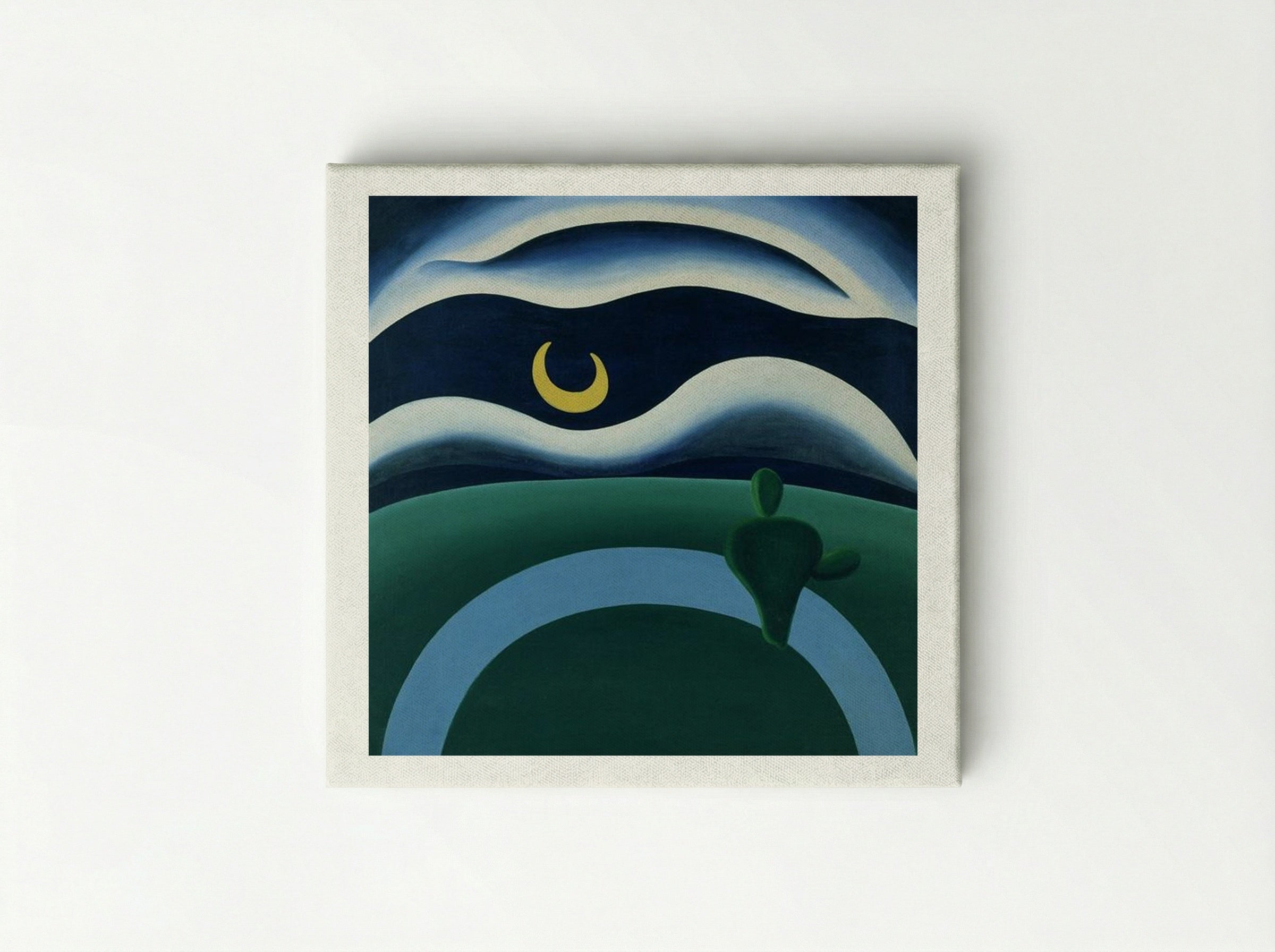 A Lua (The Moon) - Tarsila do Amaral - Canvas