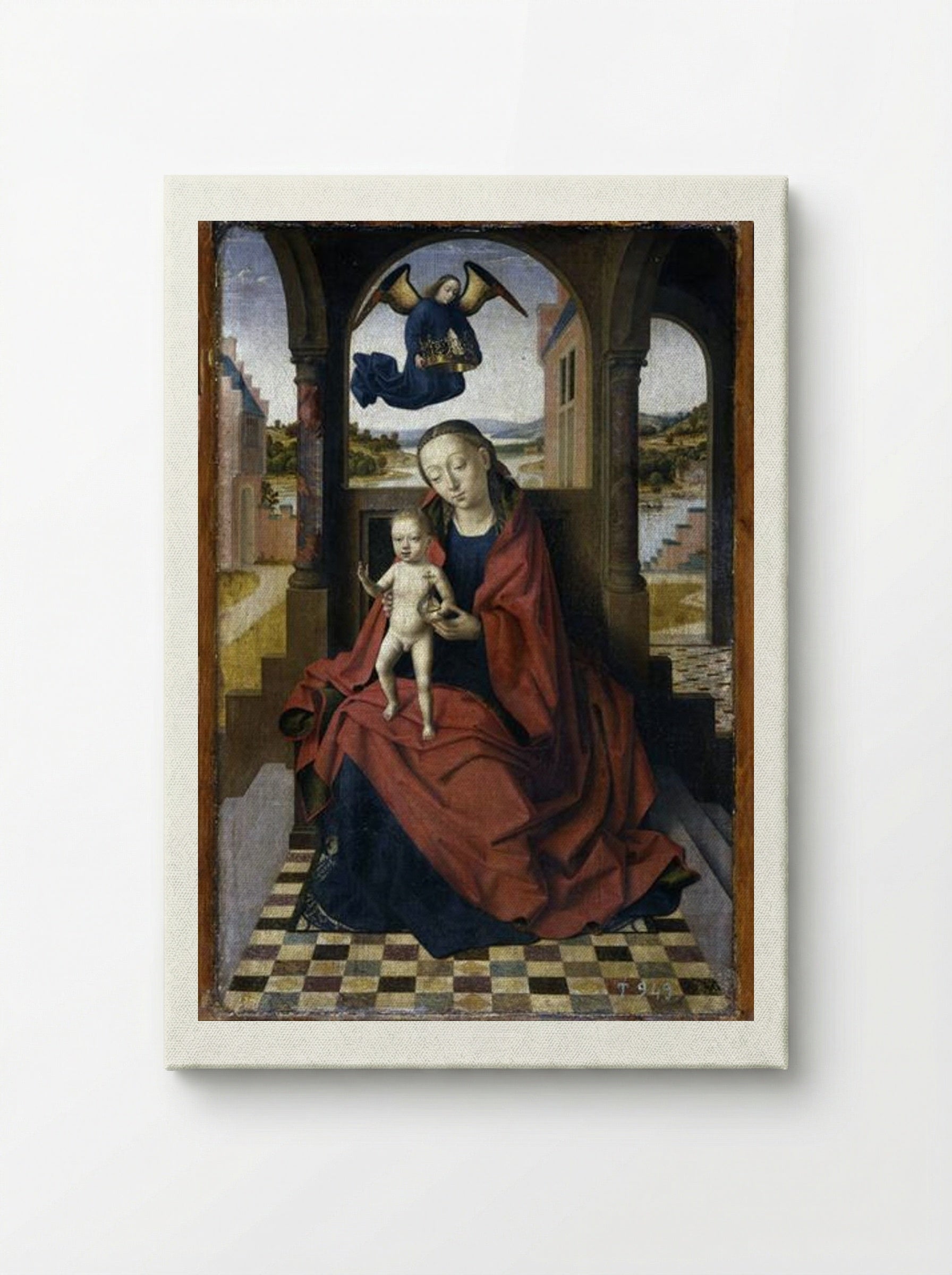 Madonna with the Child - Petrus Christus - Canvas