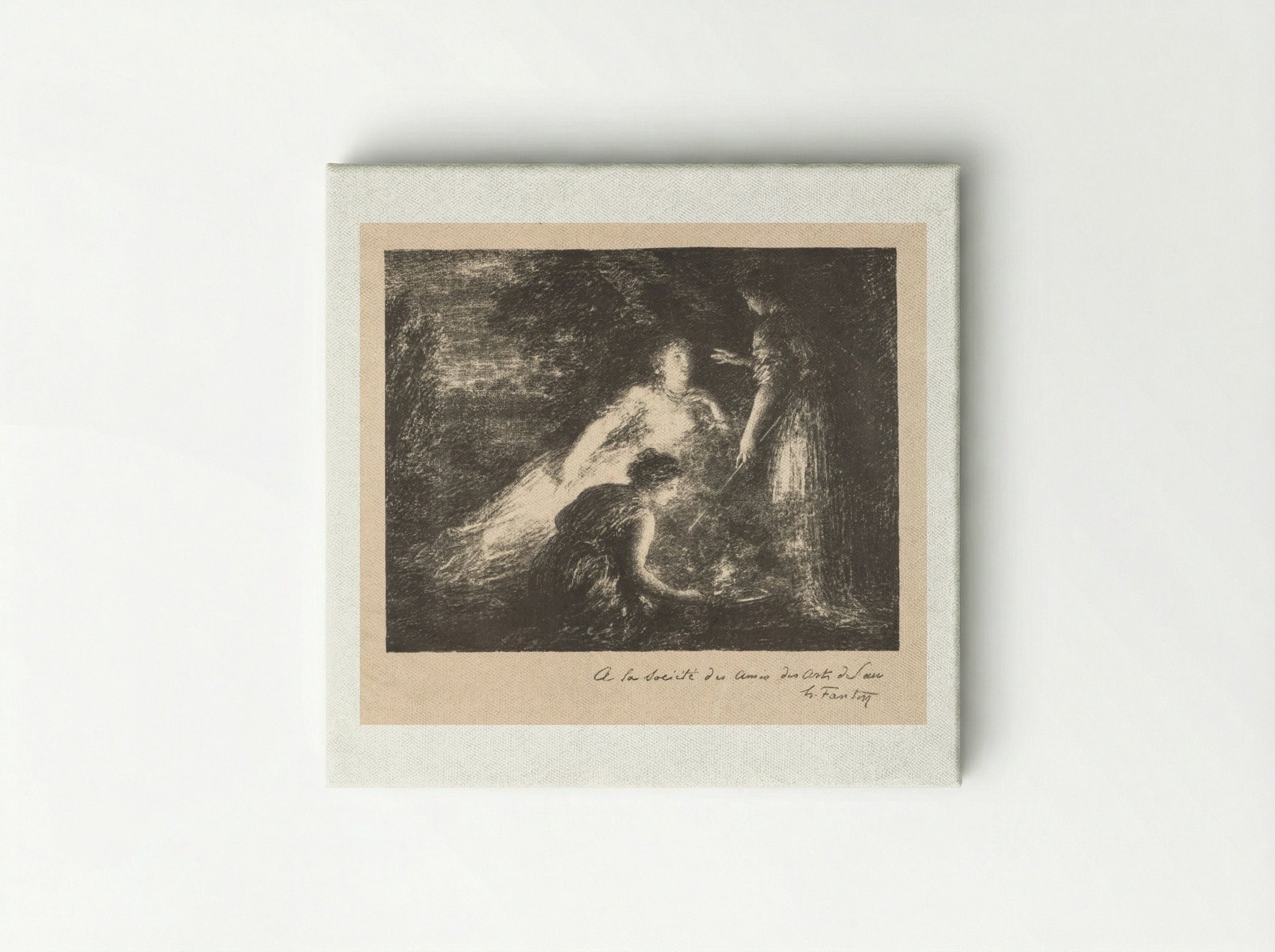 Witchcraft - Henri Fantin-Latour - Canvas