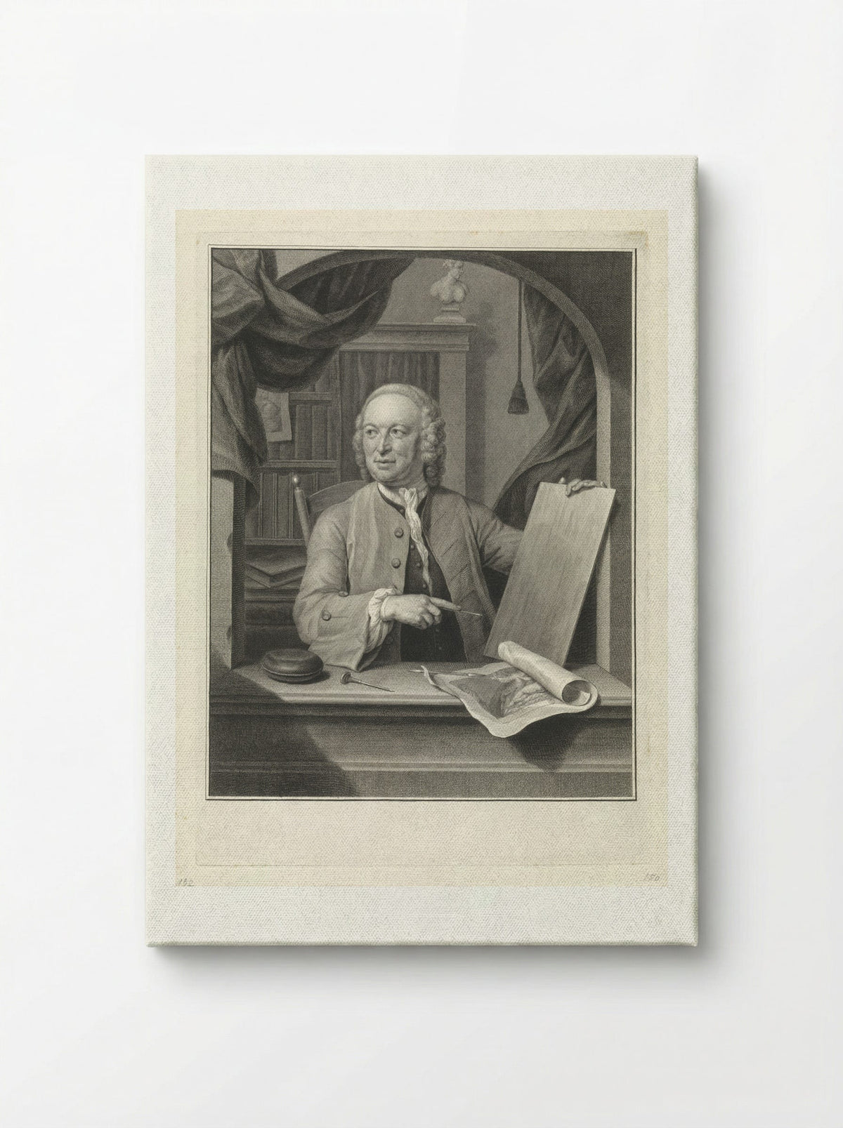 Portret van Maurits, prins van Oranje - Pieter Tanjé - Canvas
