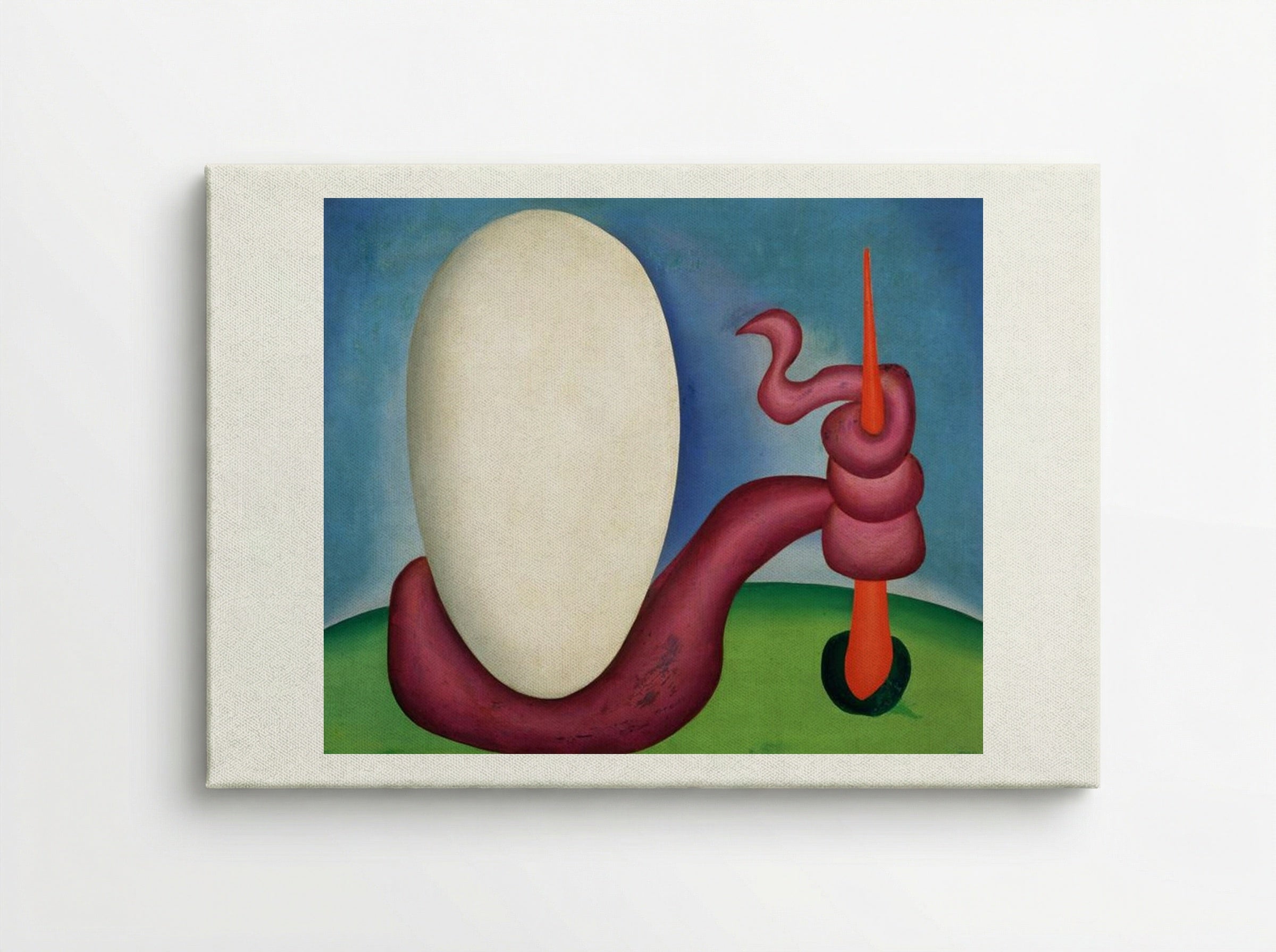 The Egg - Tarsila do Amaral - Canvas