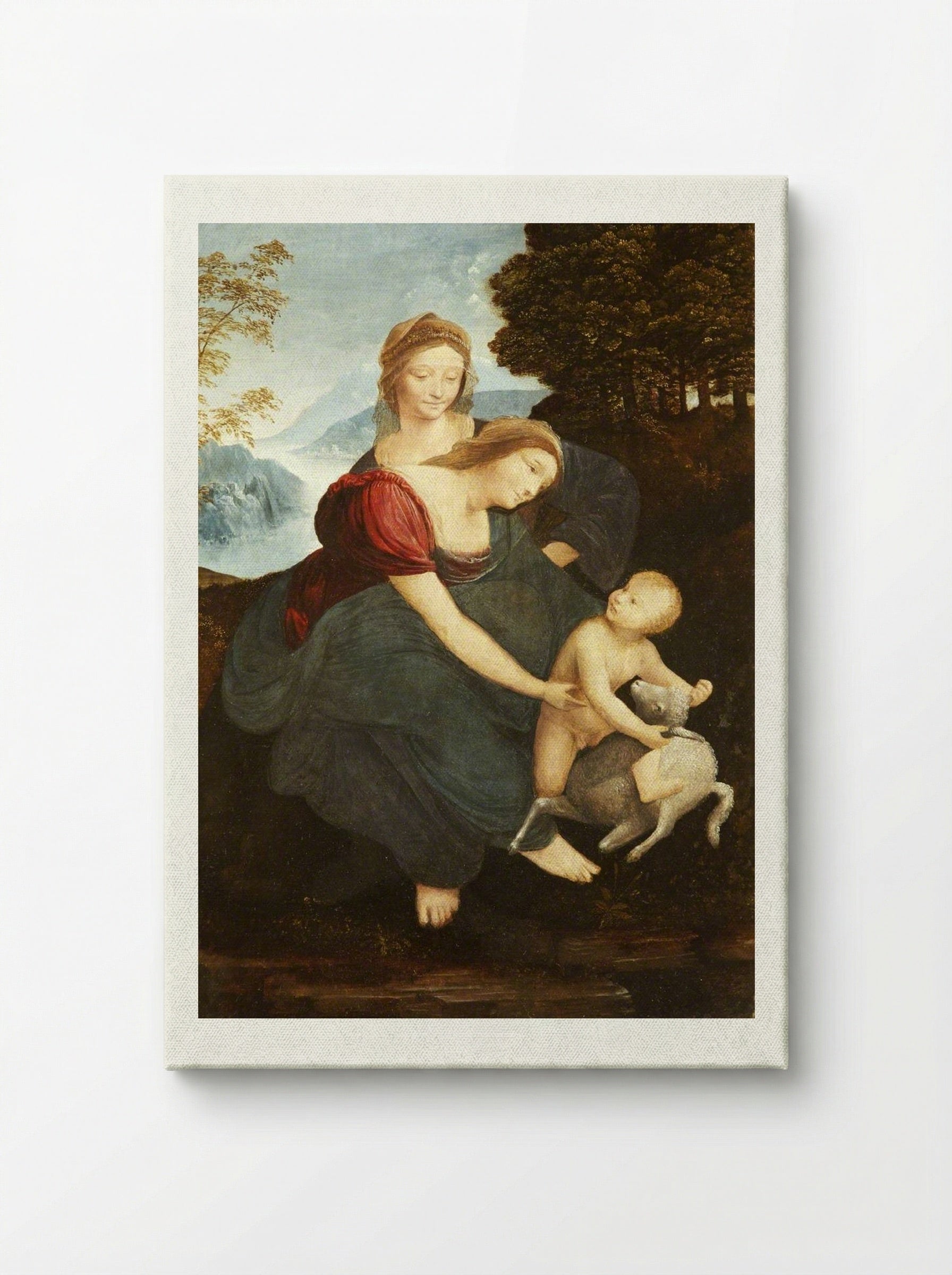Virgin and Child - Leonardo da Vinci - Canvas