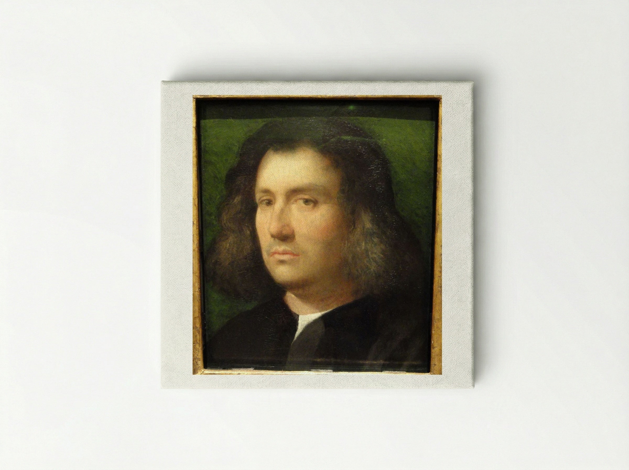 Portrait of a Man (Terris Portrait) - Giorgione - Canvas