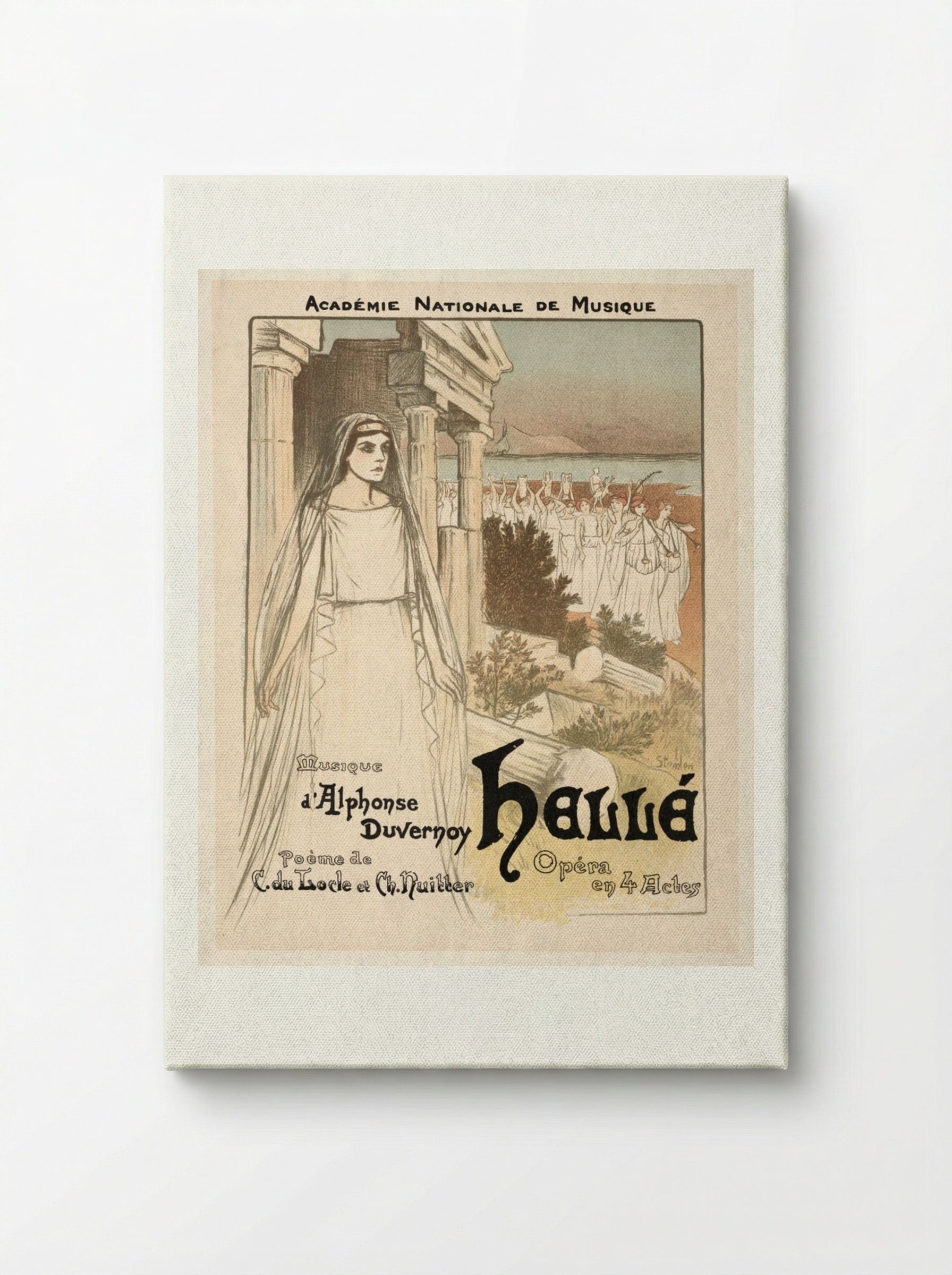 Hellé - Opéra en 4 actes - Théophile Alexandre Steinlen - Canvas