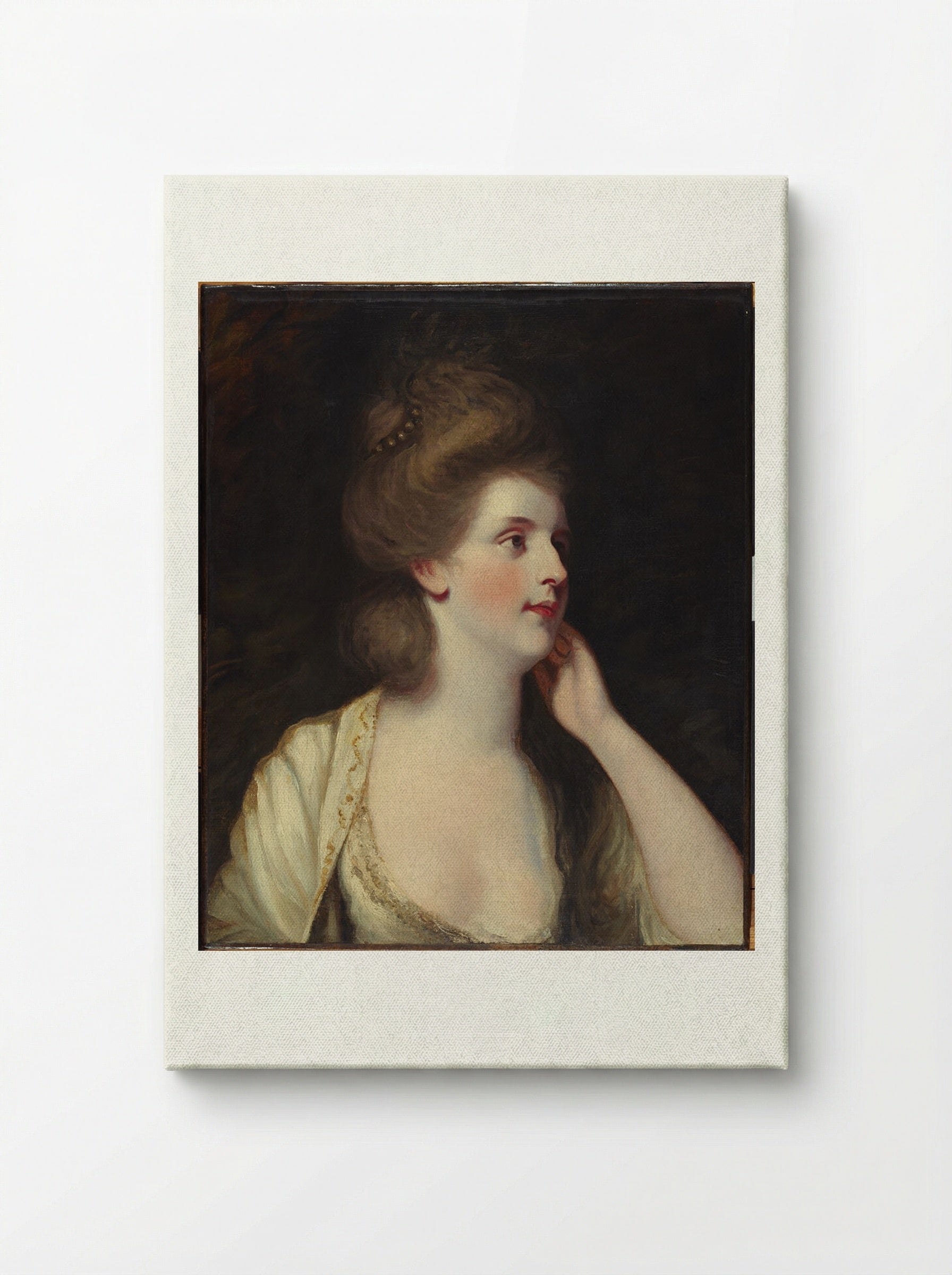 Lady Louisa Manners - Sir Joshua Reynolds - Canvas