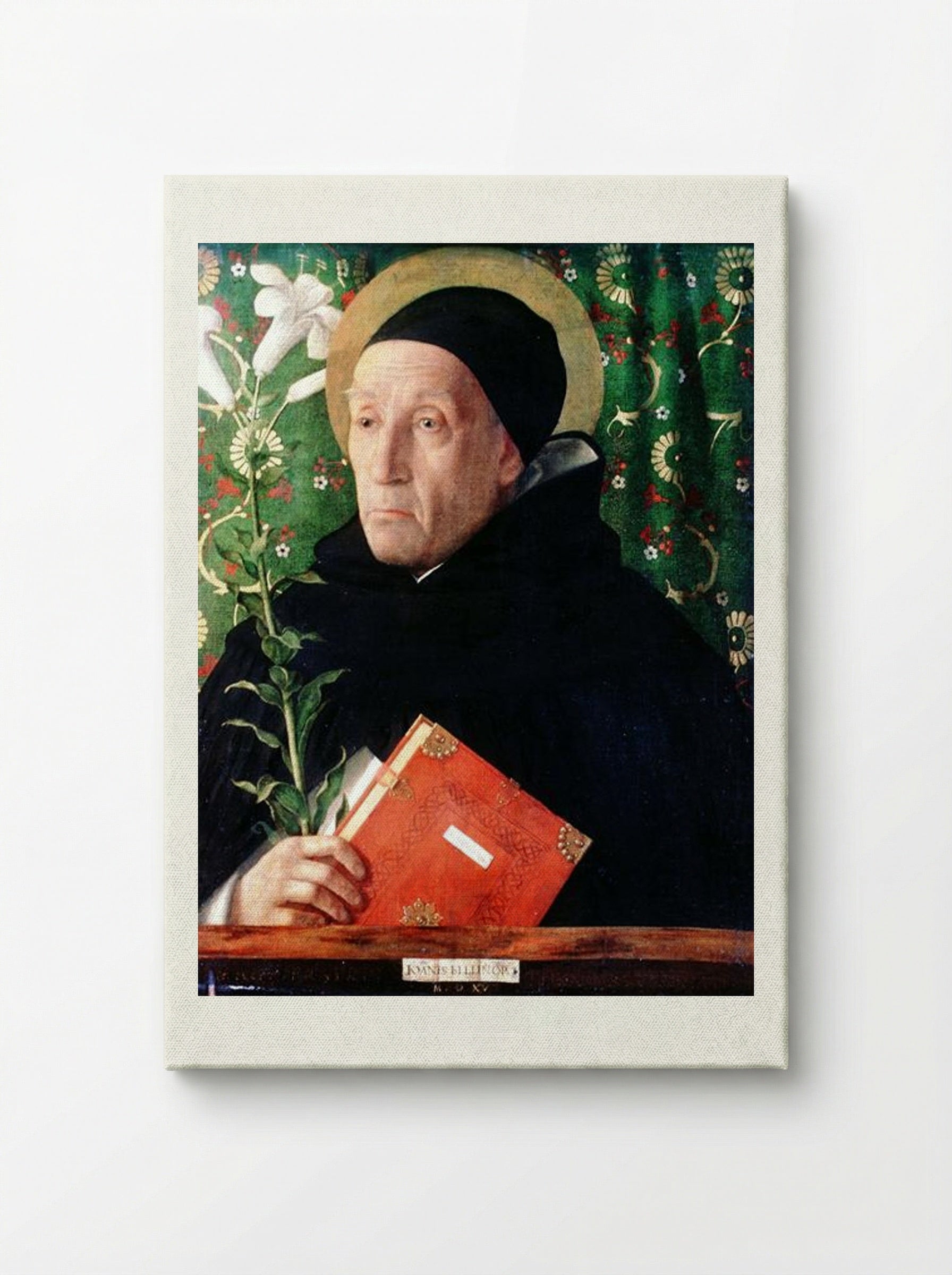 Portrait of Fra Theodoro da Urbino - Giovanni Bellini - Canvas