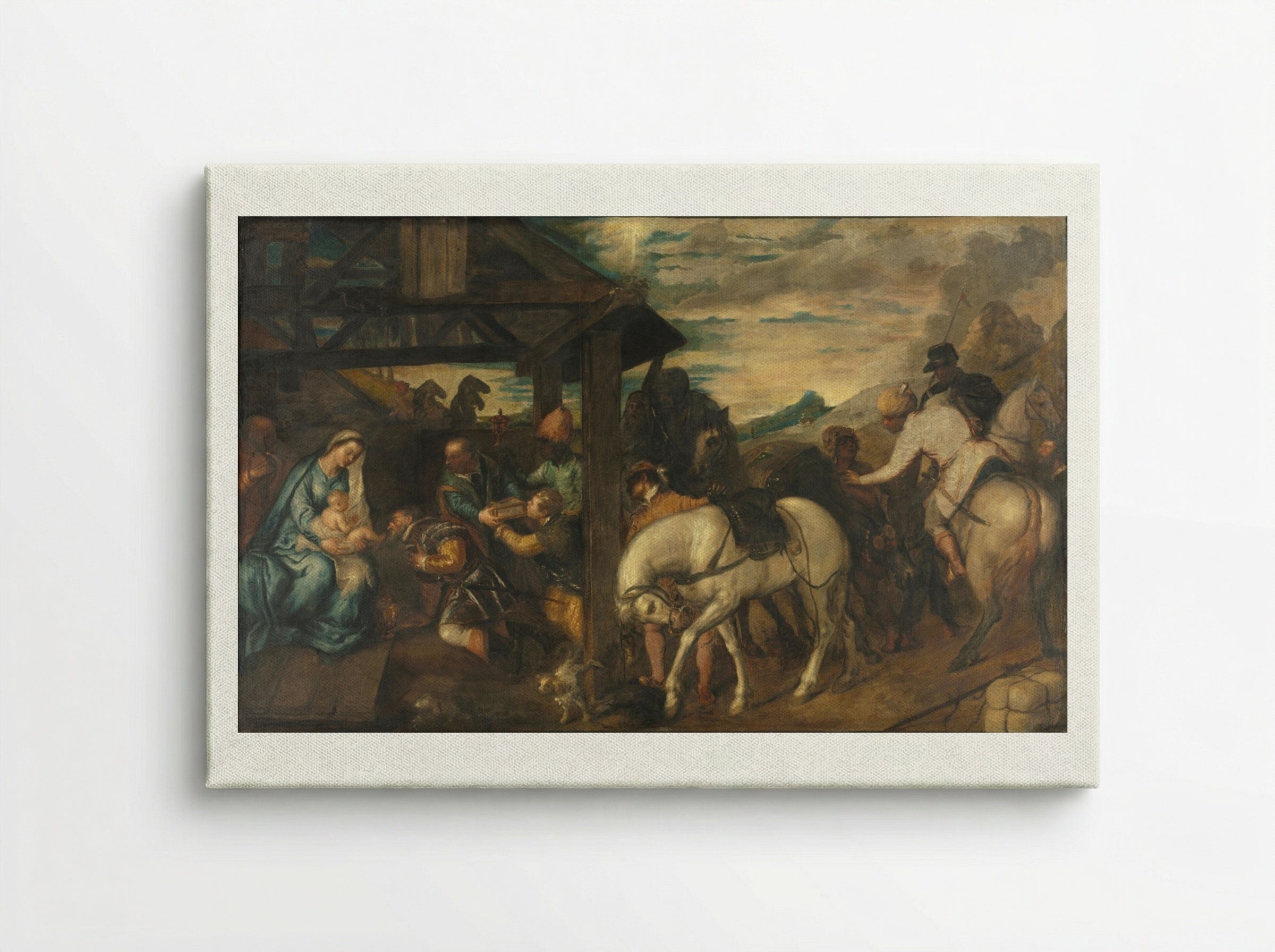 Adoration of the Magi - Titian - Canvas