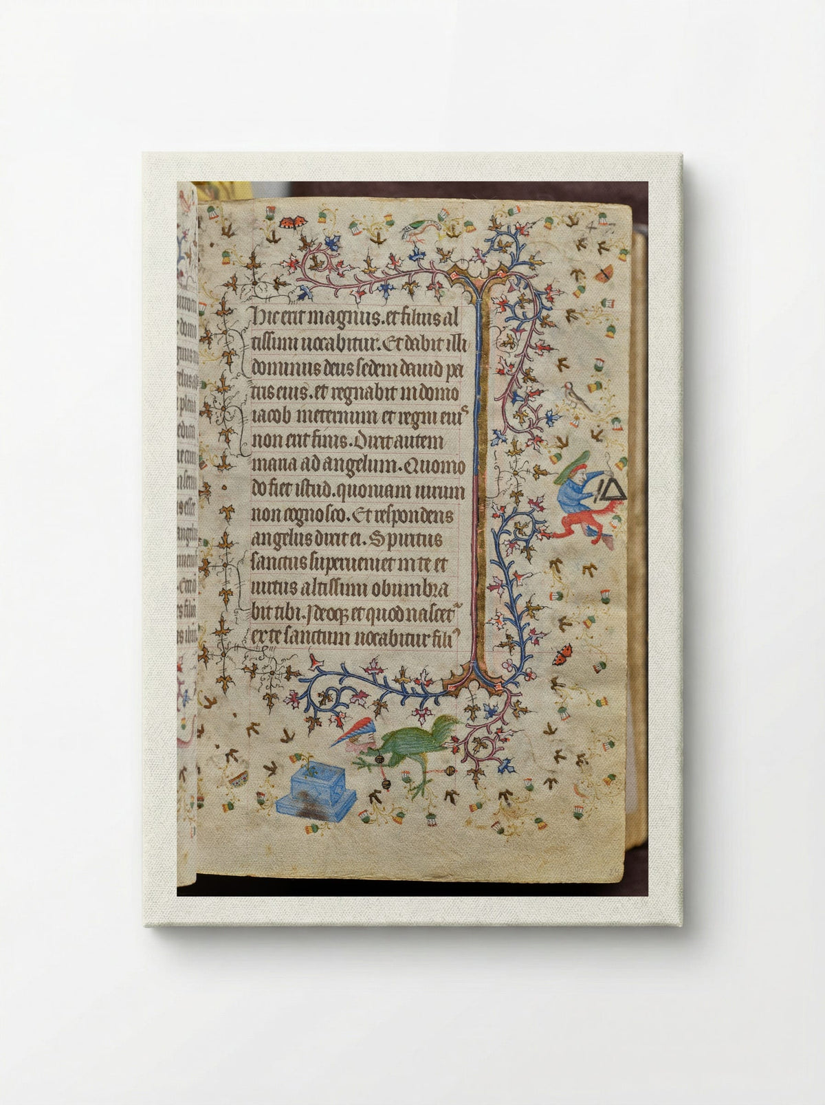 Hours of Charles the Noble, fol. 179r - Master of the Brussels Initials and Associates - Canvas
