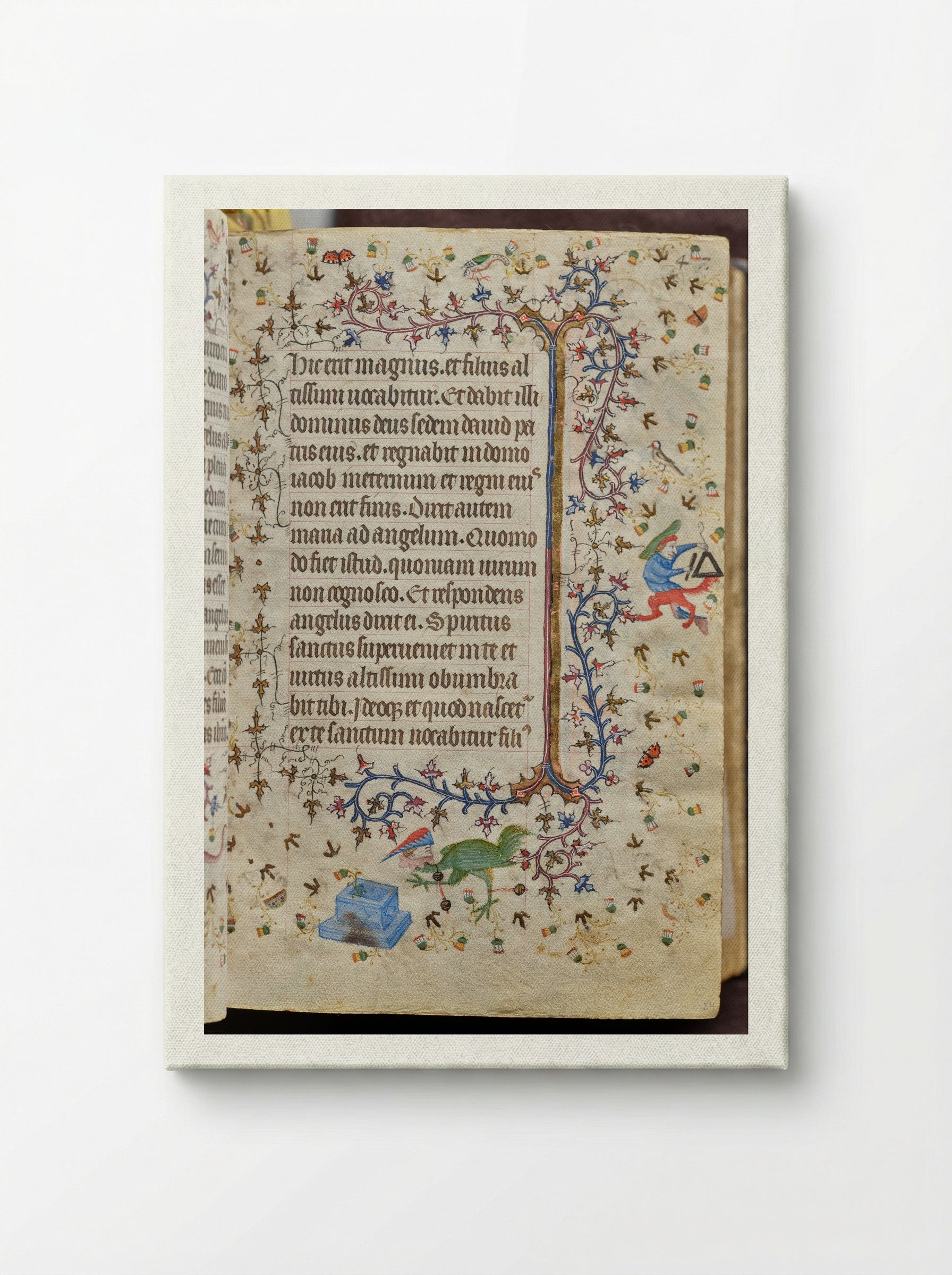 Hours of Charles the Noble, fol. 179r - Master of the Brussels Initials and Associates - Canvas