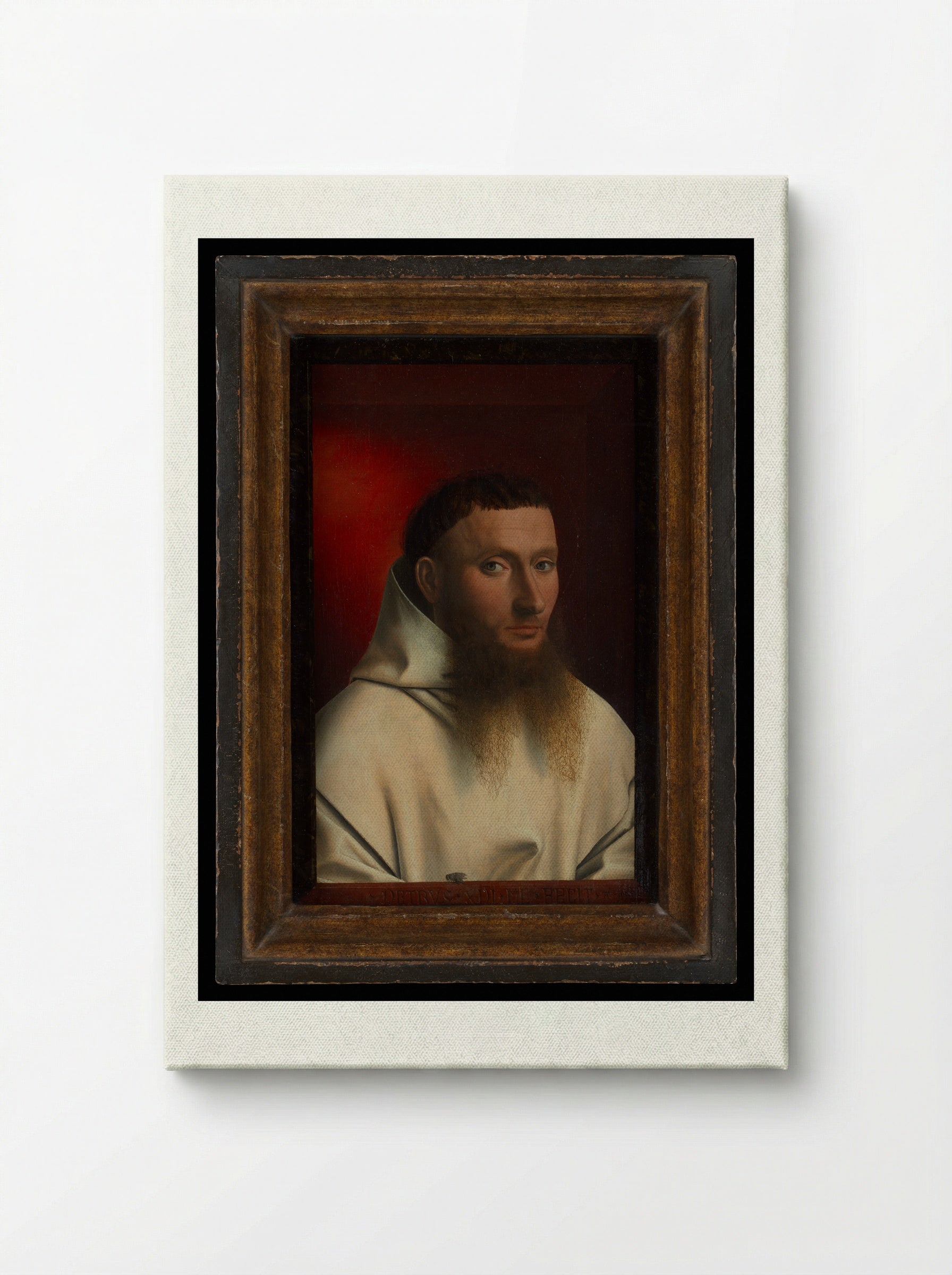 Portrait of a Carthusian - Petrus Christus - Canvas