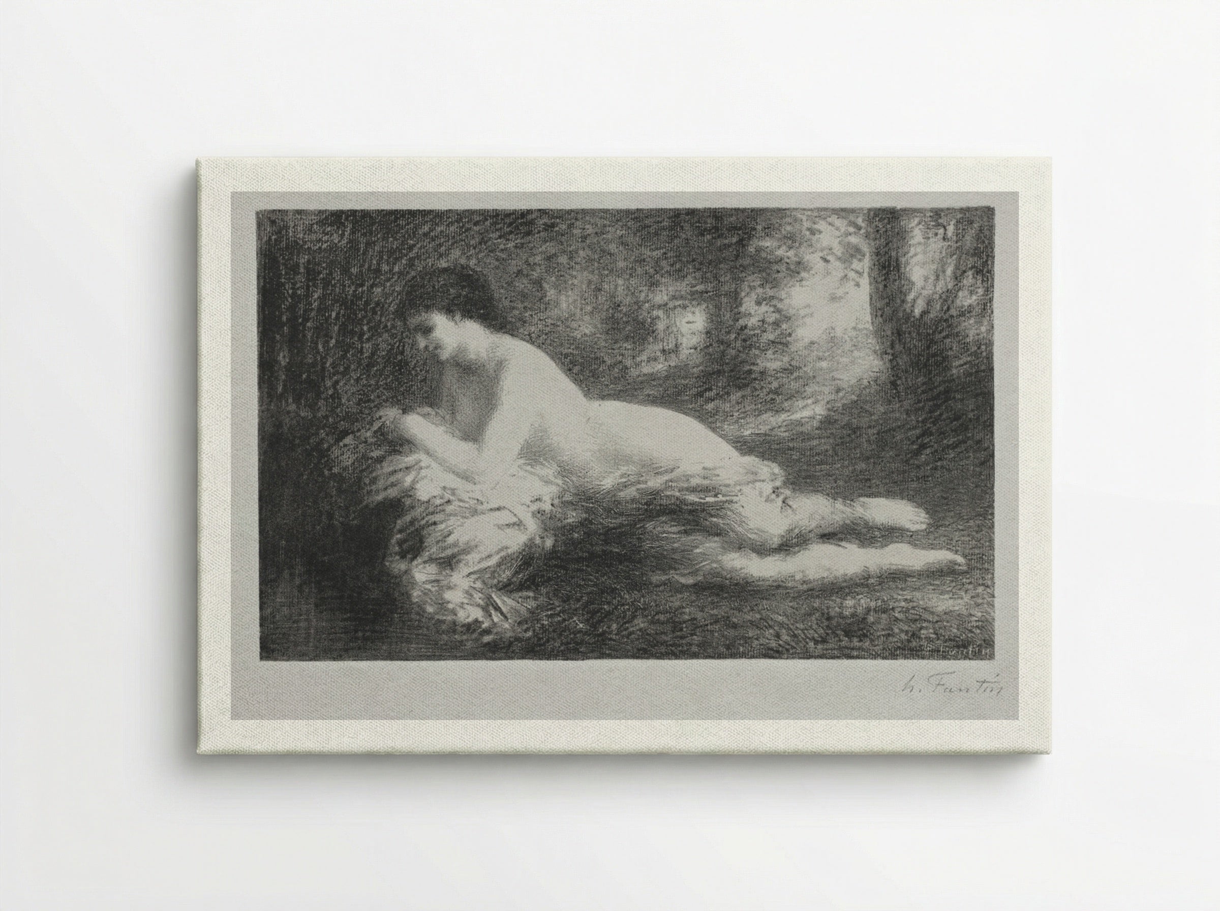 Réverie - Henri Fantin-Latour - Canvas