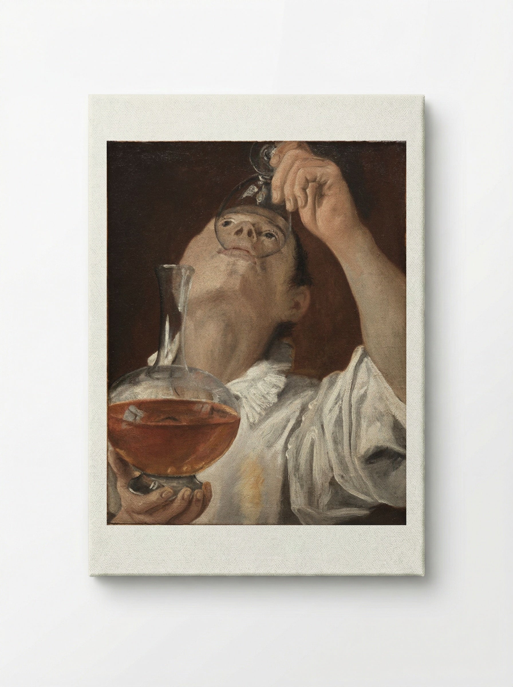 Boy Drinking - Annibale Carracci - Canvas