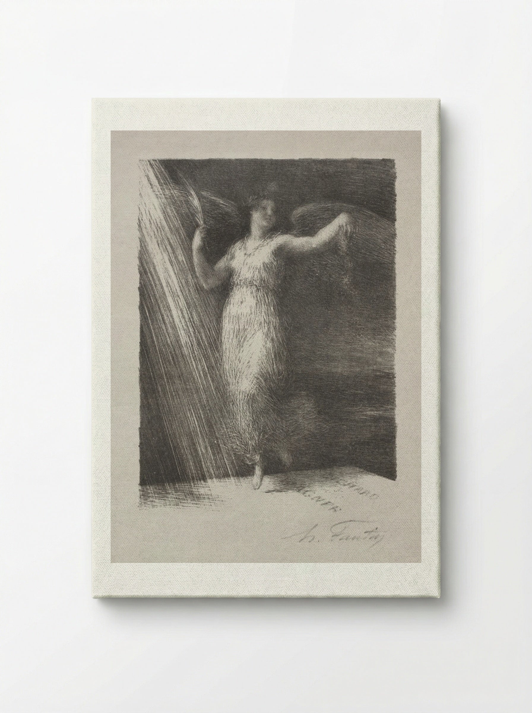 Awakening - Henri Fantin-Latour - Canvas