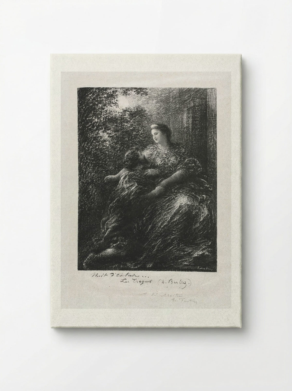Duet of the Trojans - Henri Fantin-Latour - Canvas