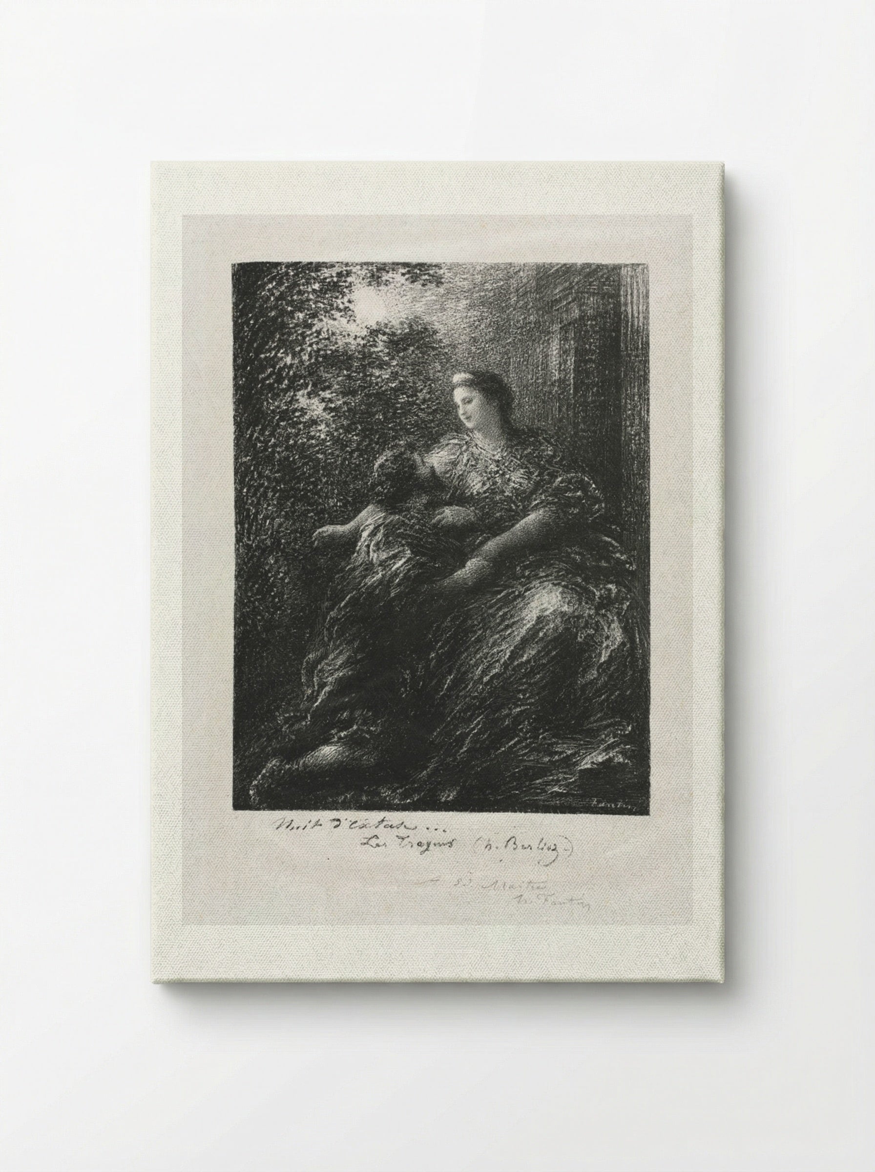 Duet of the Trojans - Henri Fantin-Latour - Canvas