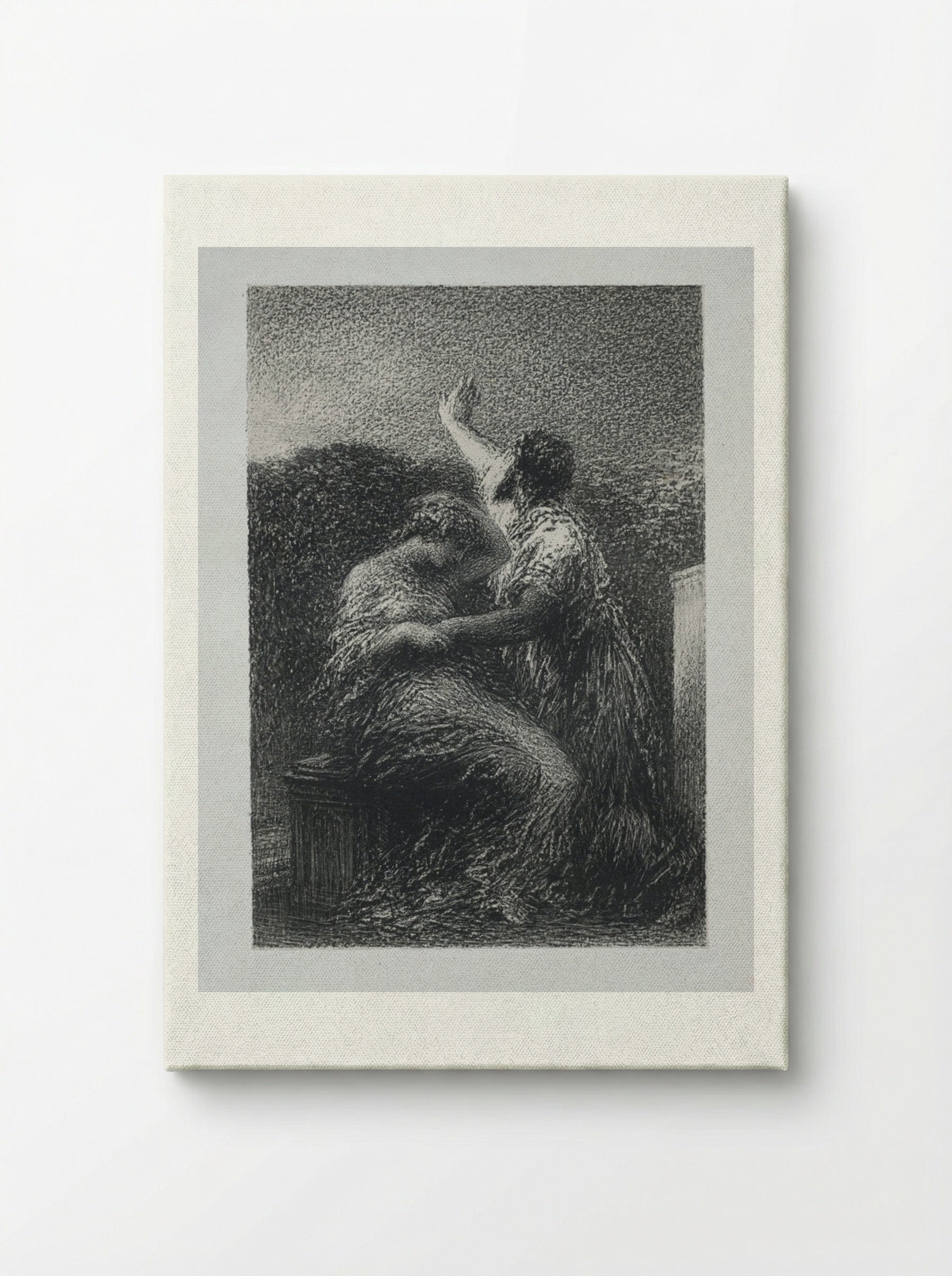 Le mage Baltajar et Fatime - Henri Fantin-Latour - Canvas