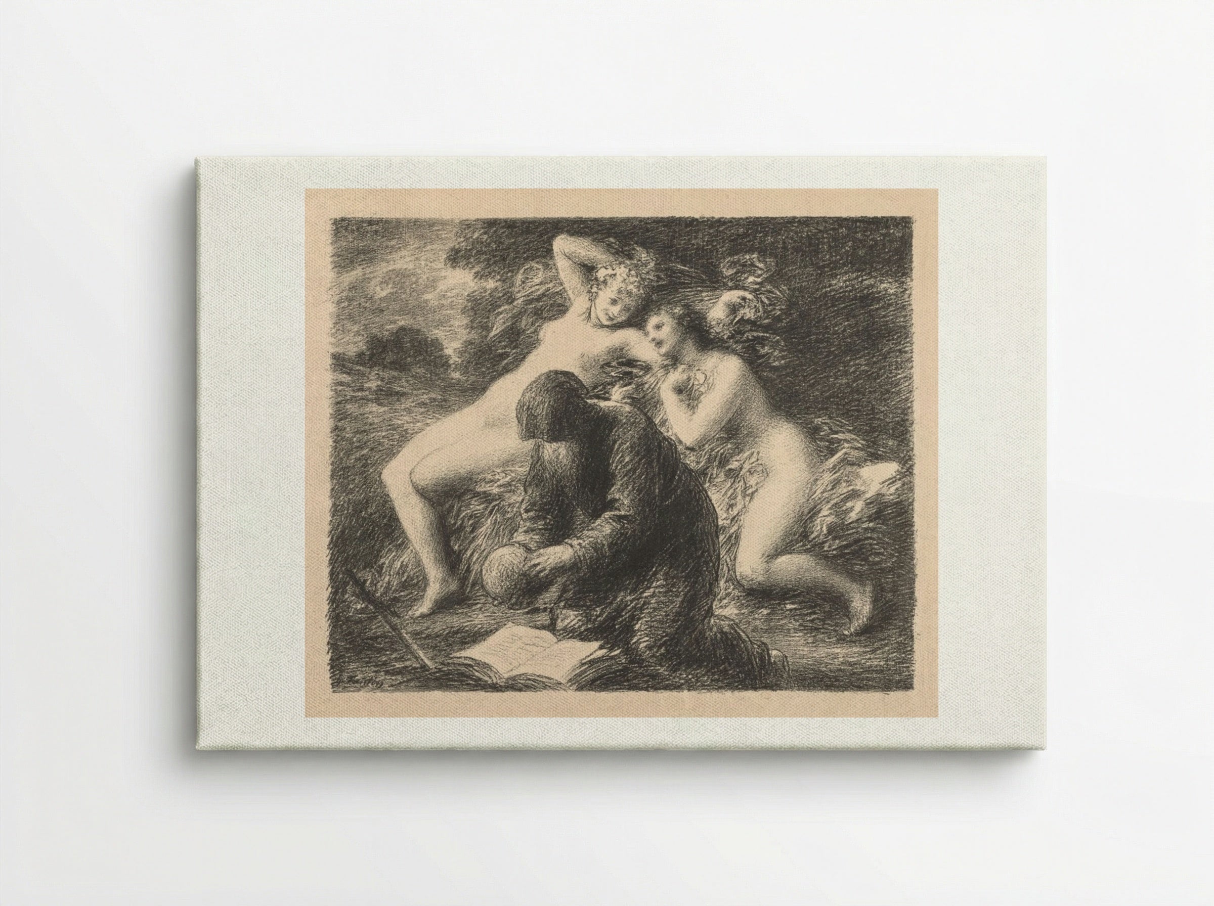 Temptation of St. Anthony - Henri Fantin-Latour - Canvas