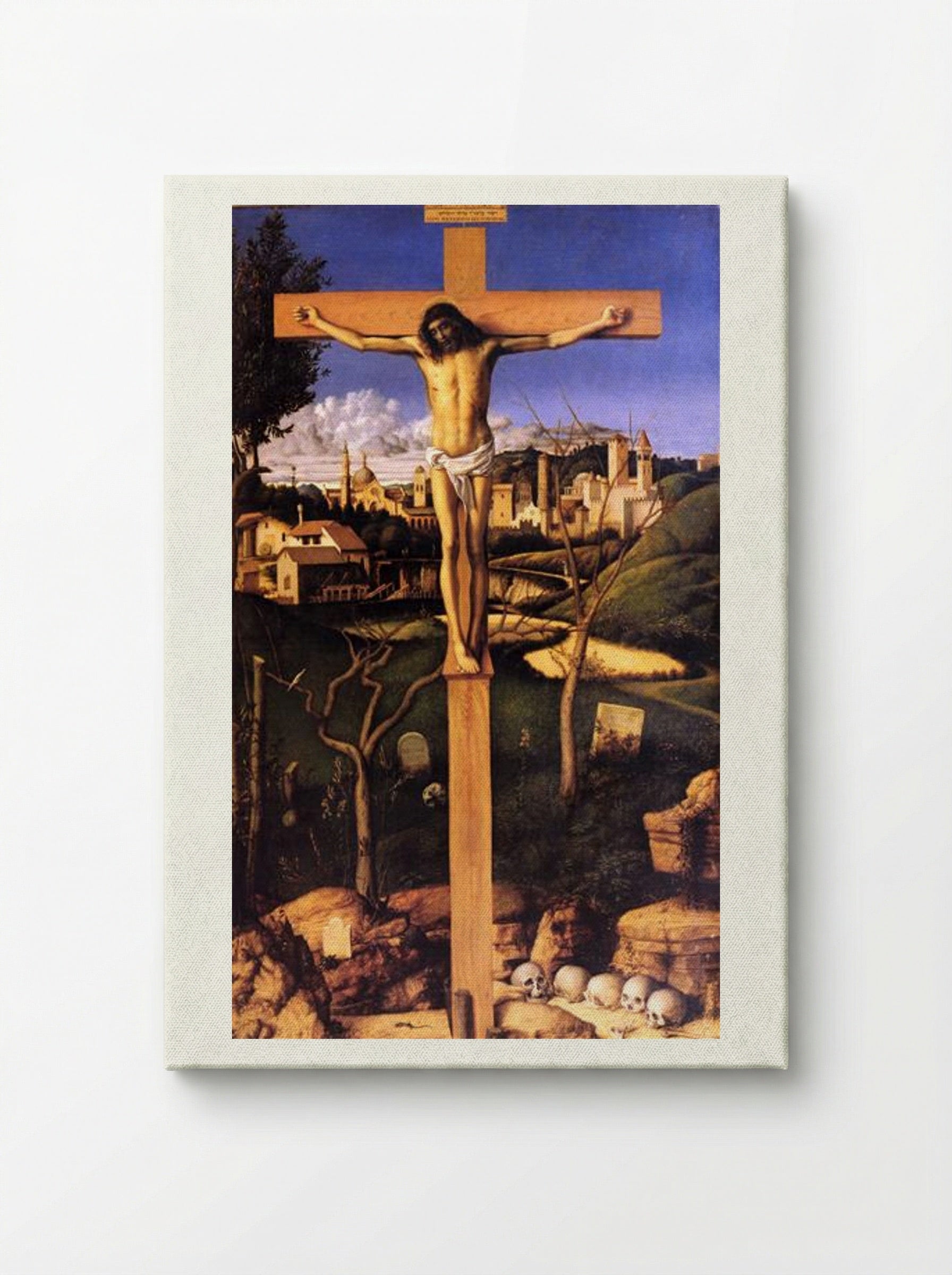 The Crucifixion - Giovanni Bellini - Canvas