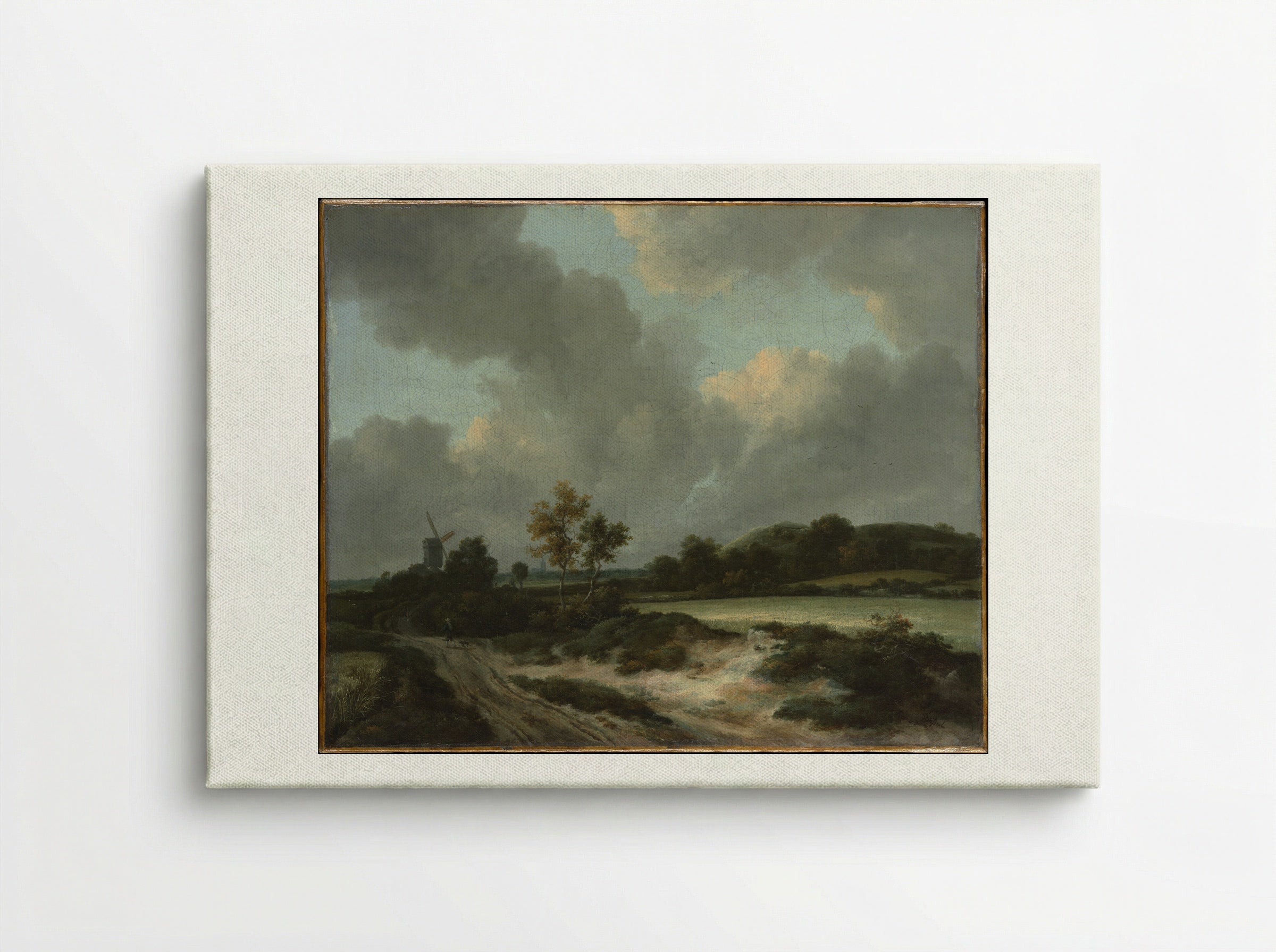 Grainfields - Jacob van Ruisdael - Canvas