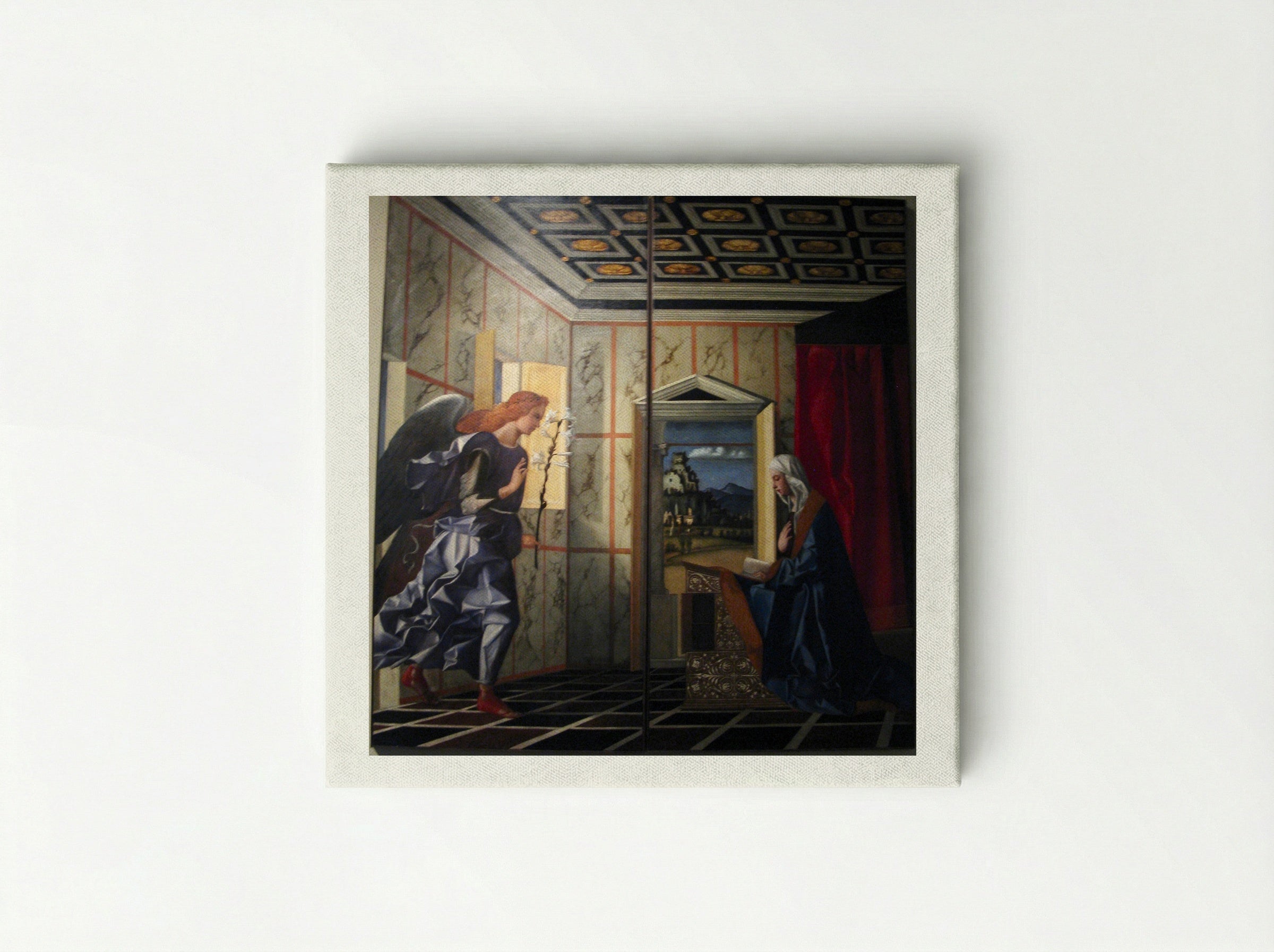 The Annunciation - Giovanni Bellini - Canvas